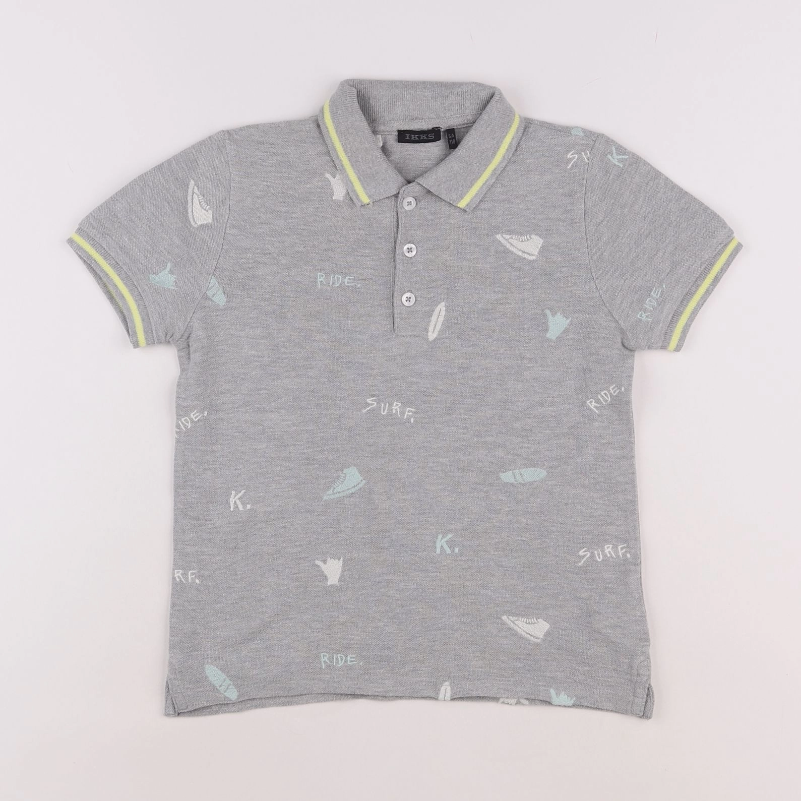 IKKS - polo gris - 5 ans