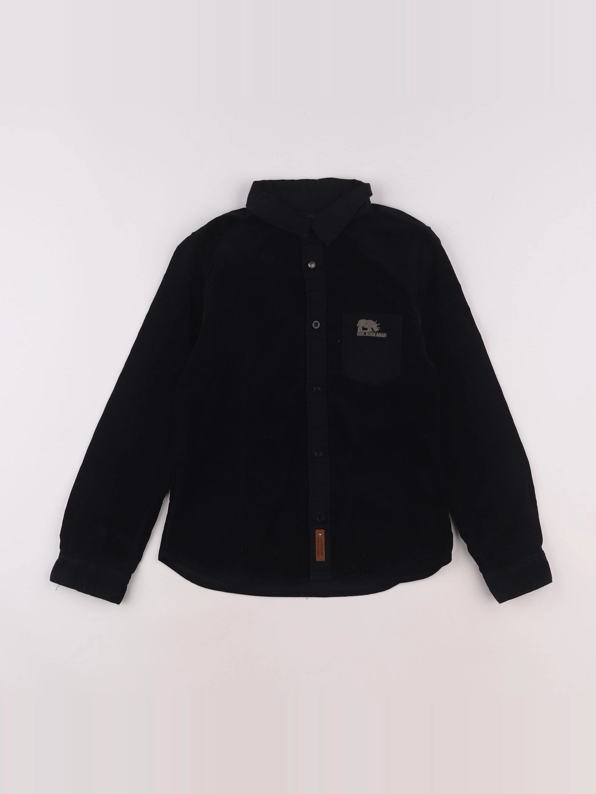 IKKS - chemise noir - 8 ans