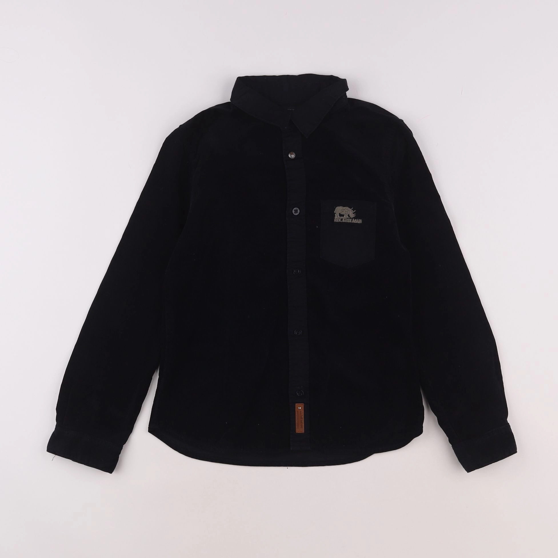 IKKS - chemise noir - 8 ans