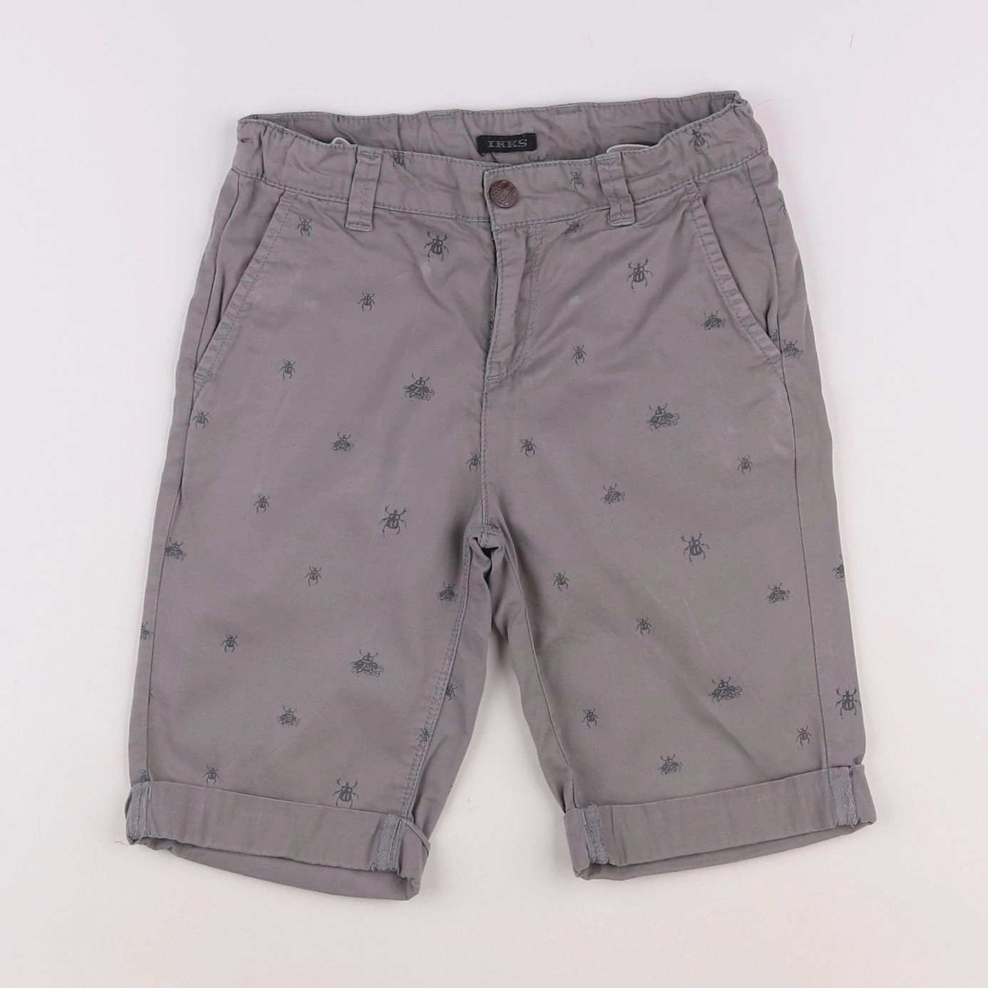 IKKS - short marron - 7 ans