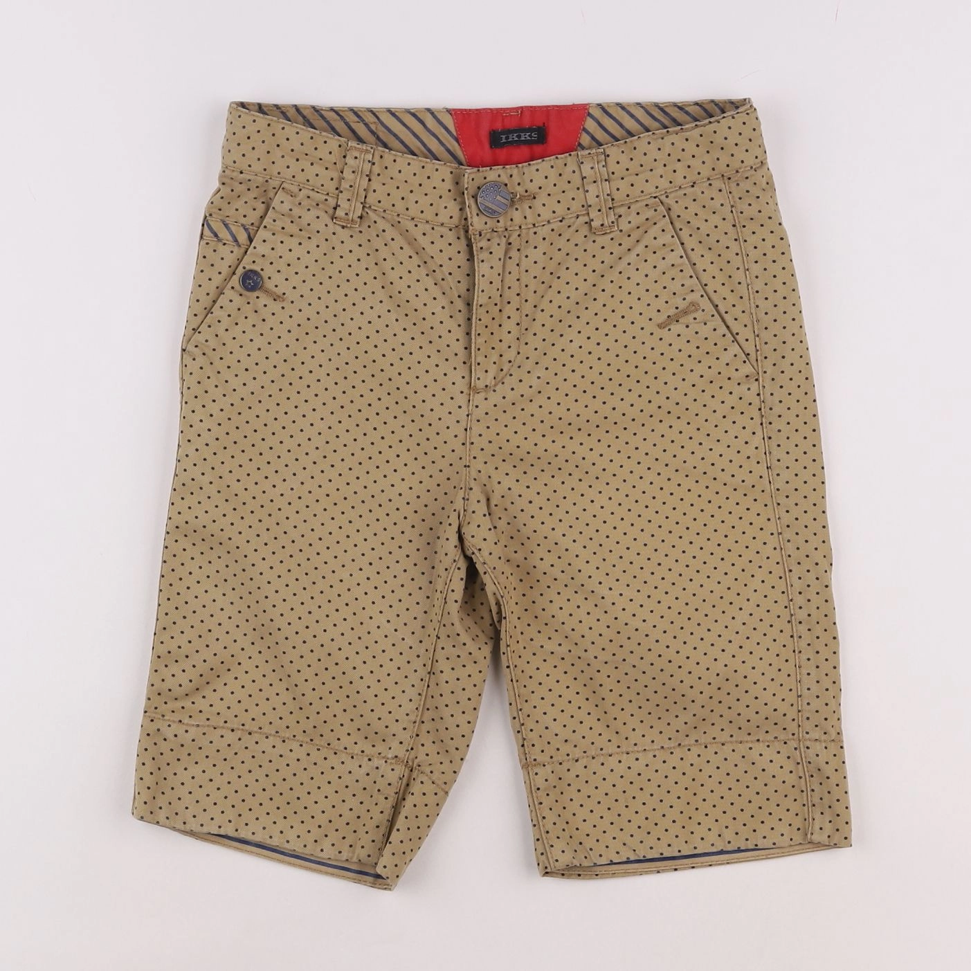 IKKS - short marron - 7 ans