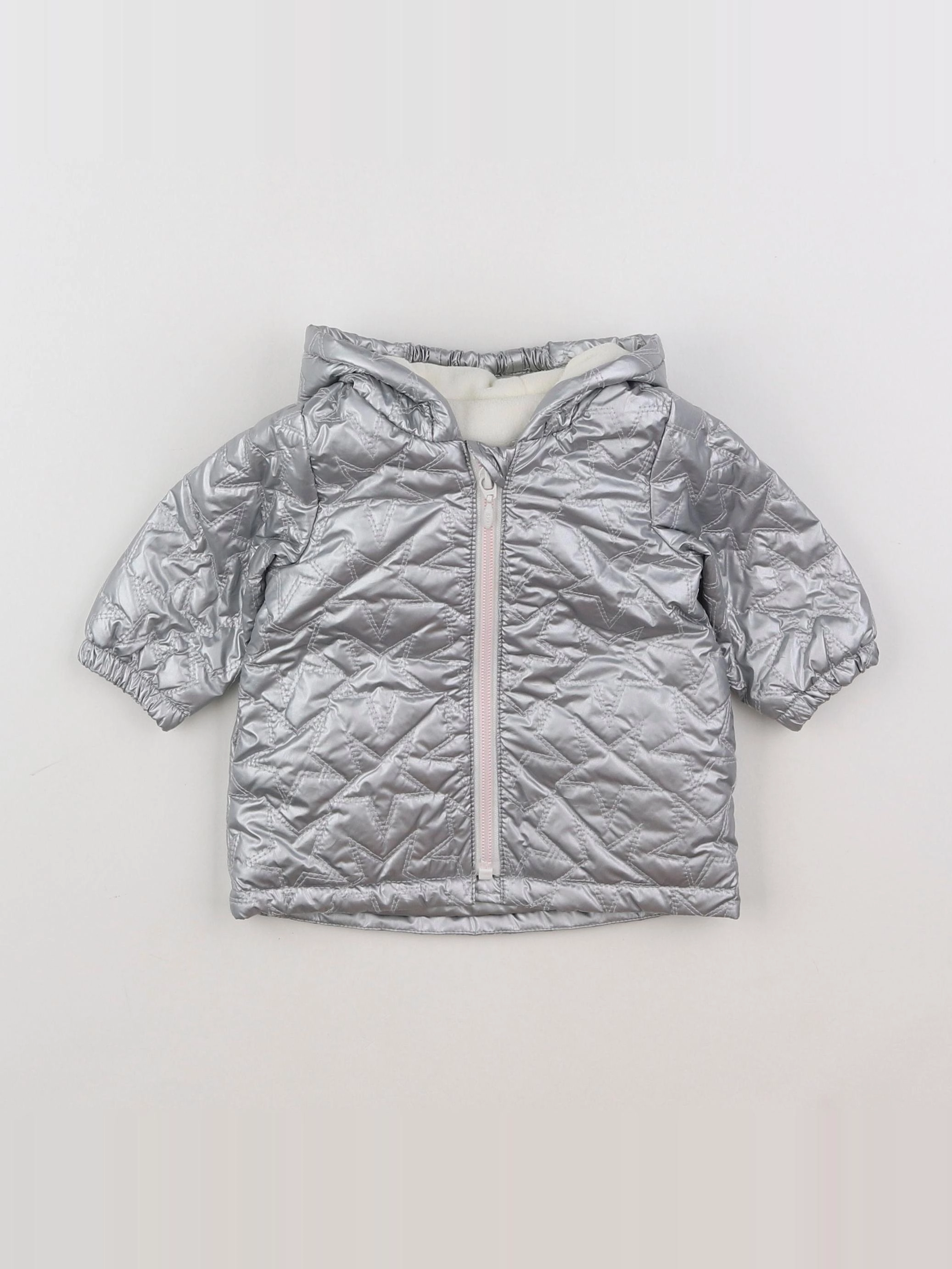 IKKS - doudoune gris, argent - 3 mois