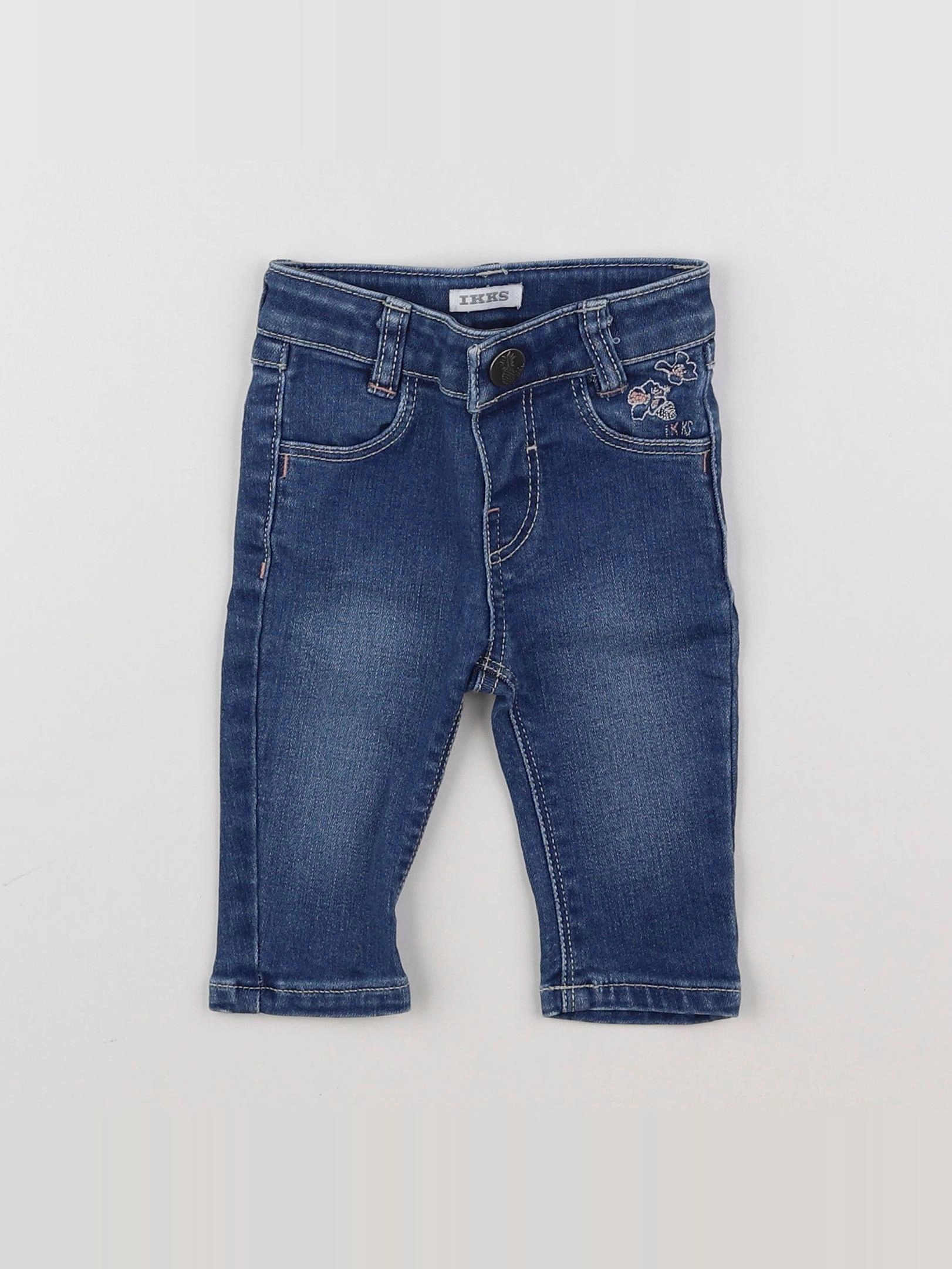 IKKS - jean bleu - 3 mois