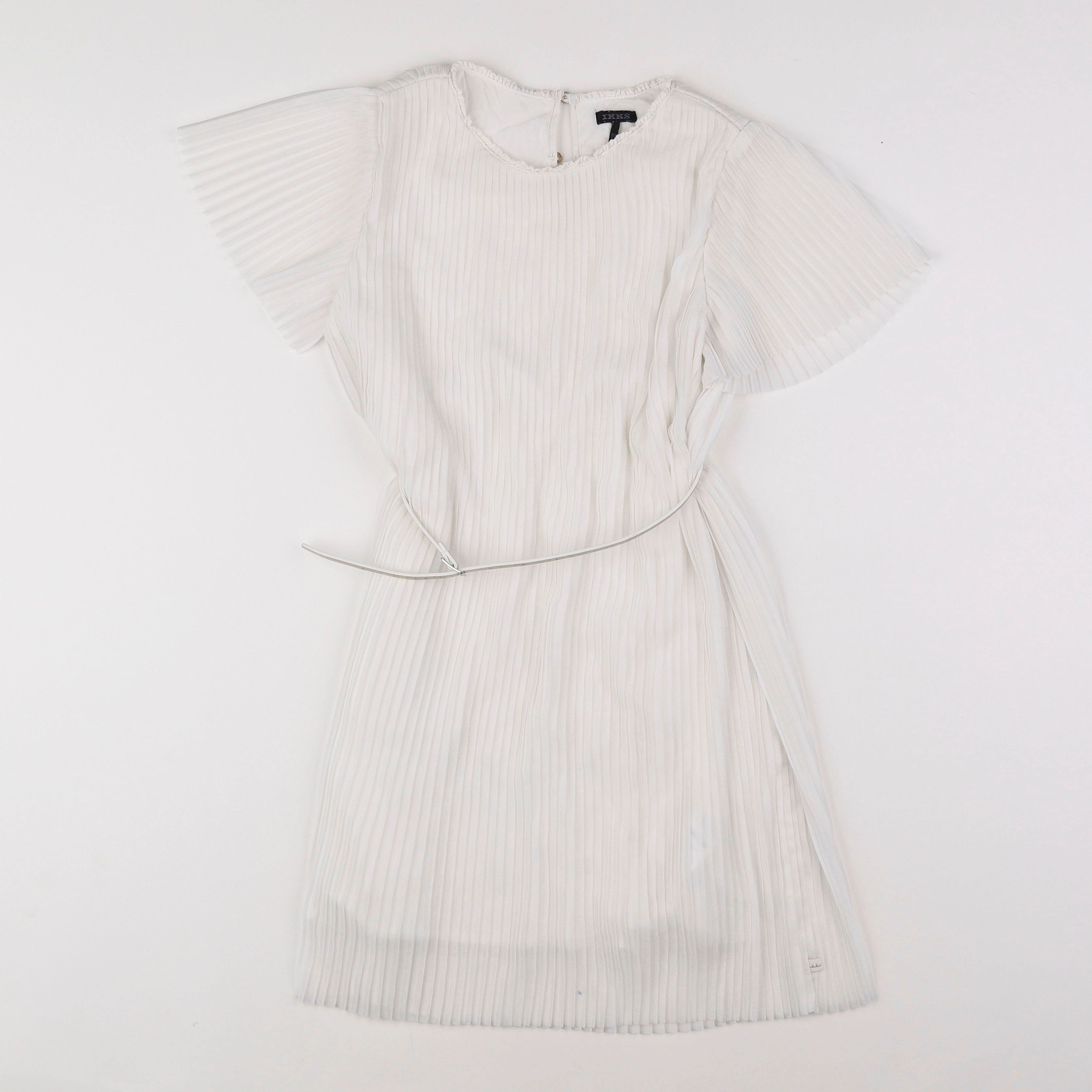 IKKS - robe blanc - 10 ans