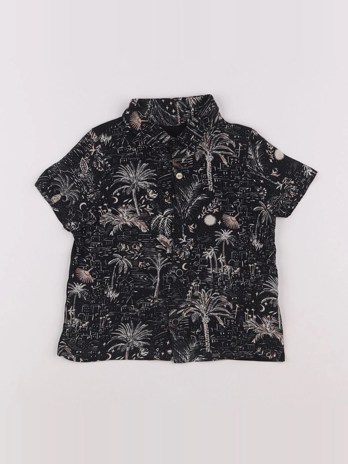 IKKS - chemise noir - 12 mois