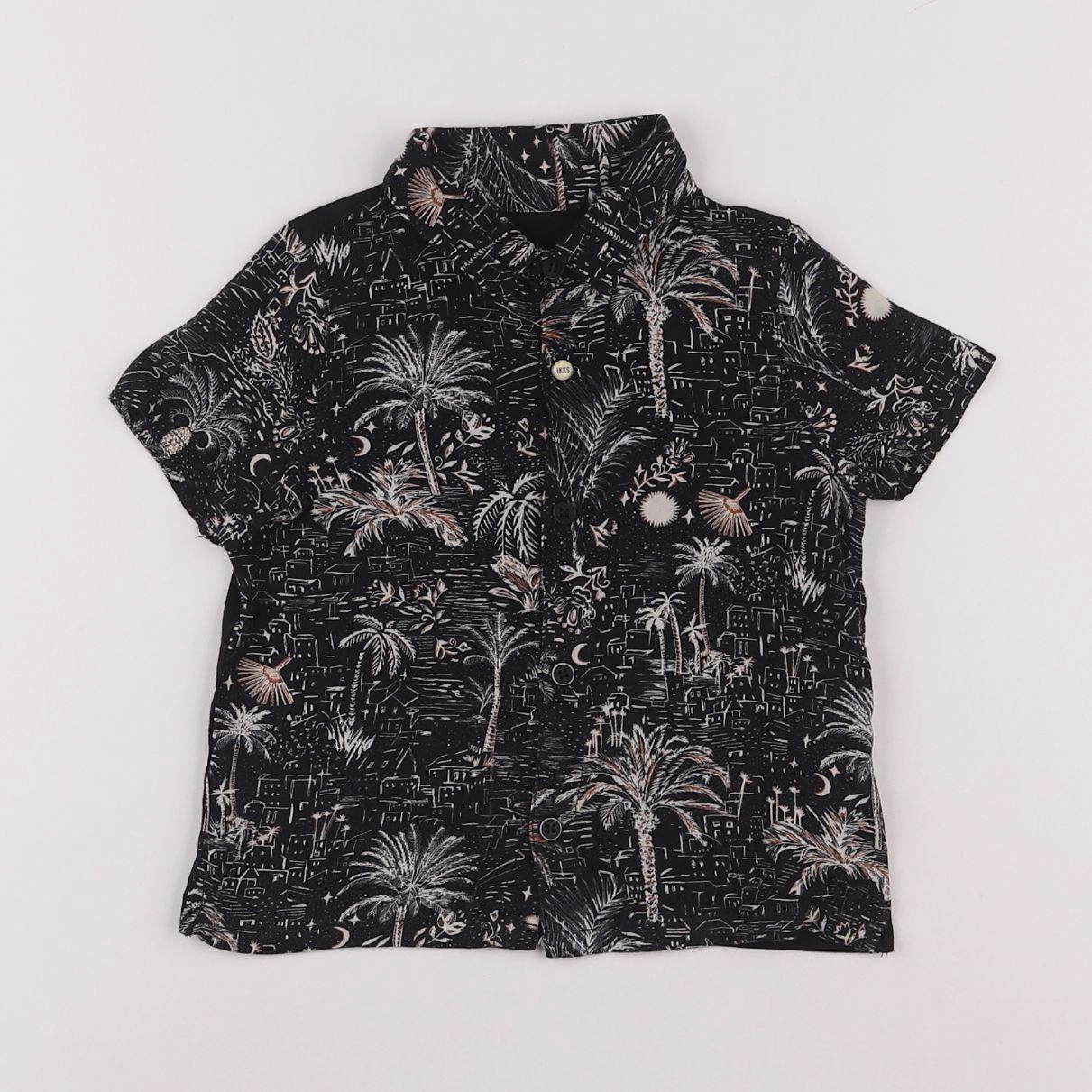 IKKS - chemise noir - 12 mois