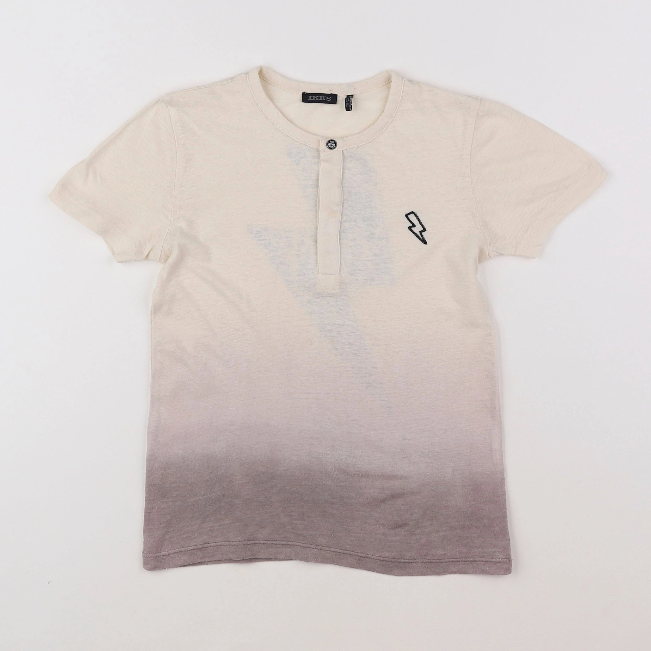 IKKS - tee-shirt beige - 6 ans