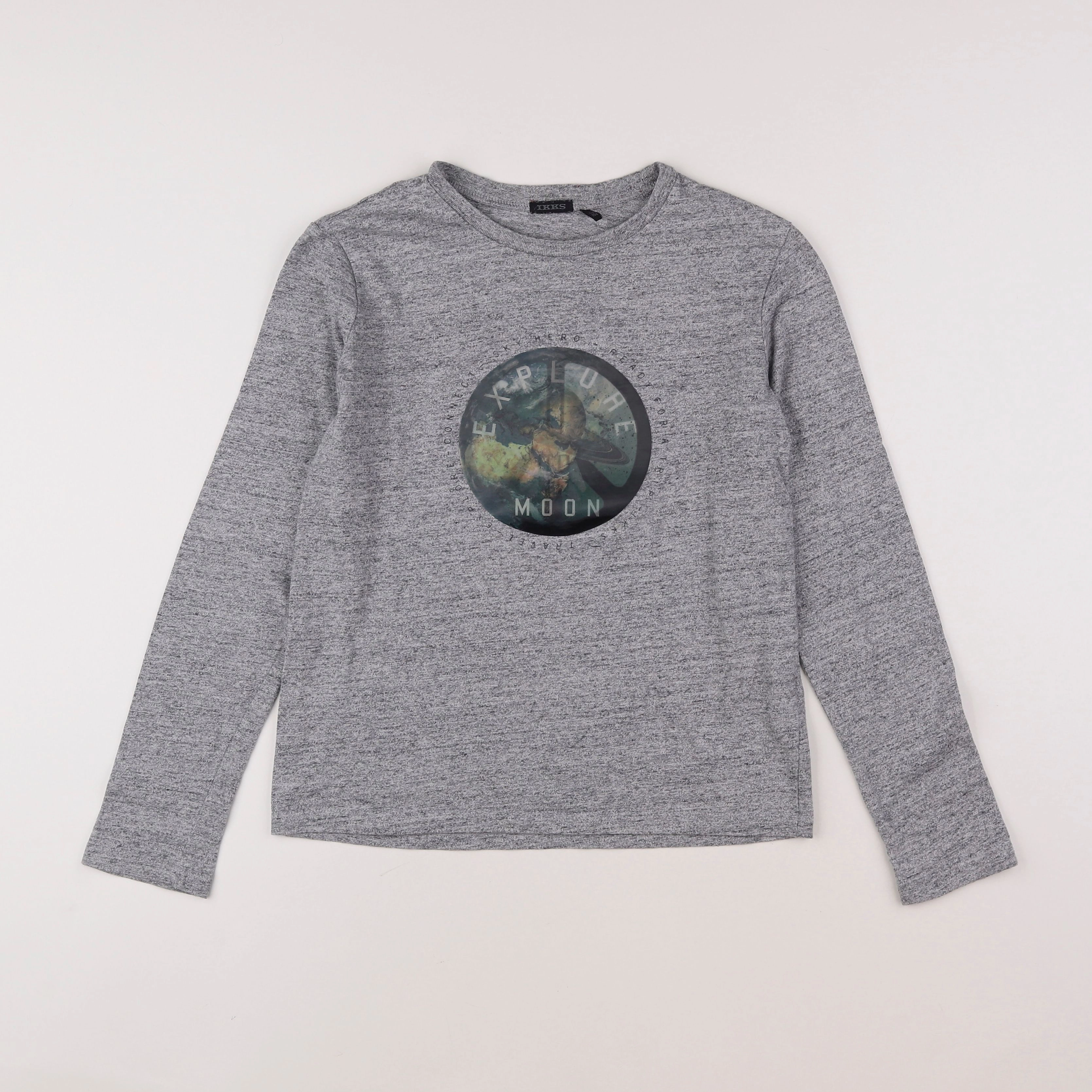 IKKS - tee-shirt gris - 12 ans
