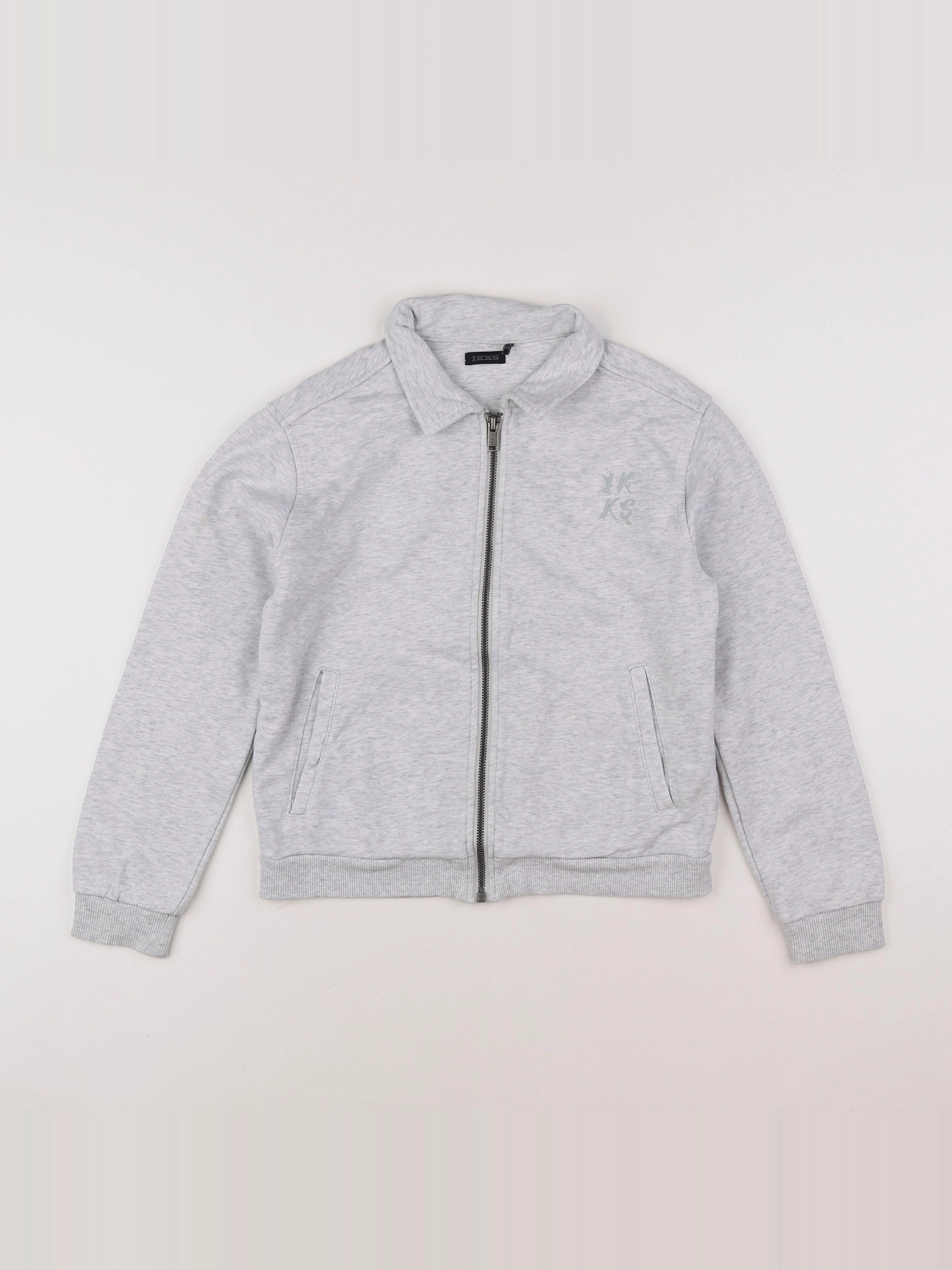 IKKS - veste gris - 10 ans