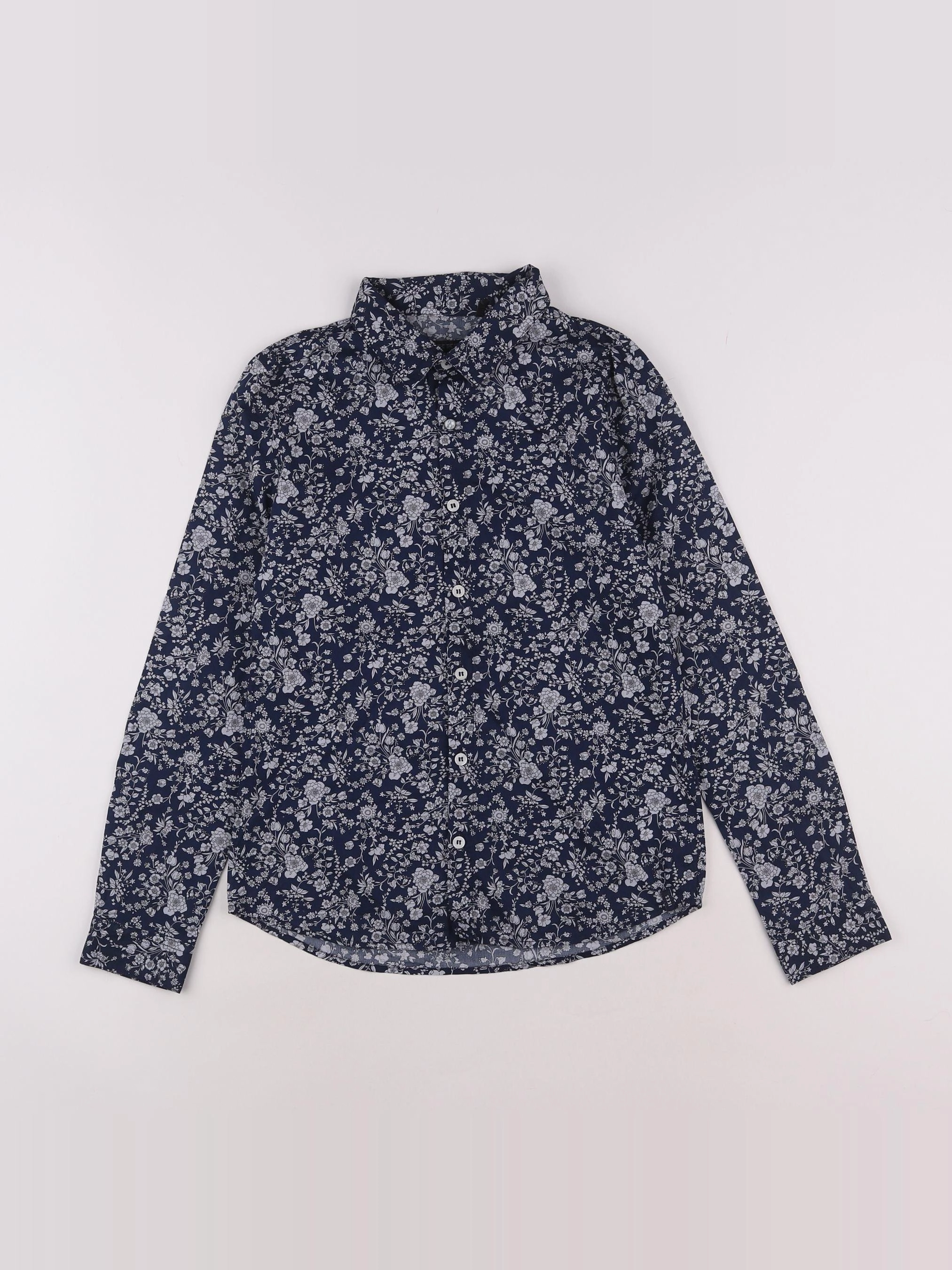 IKKS - chemise bleu - 10 ans