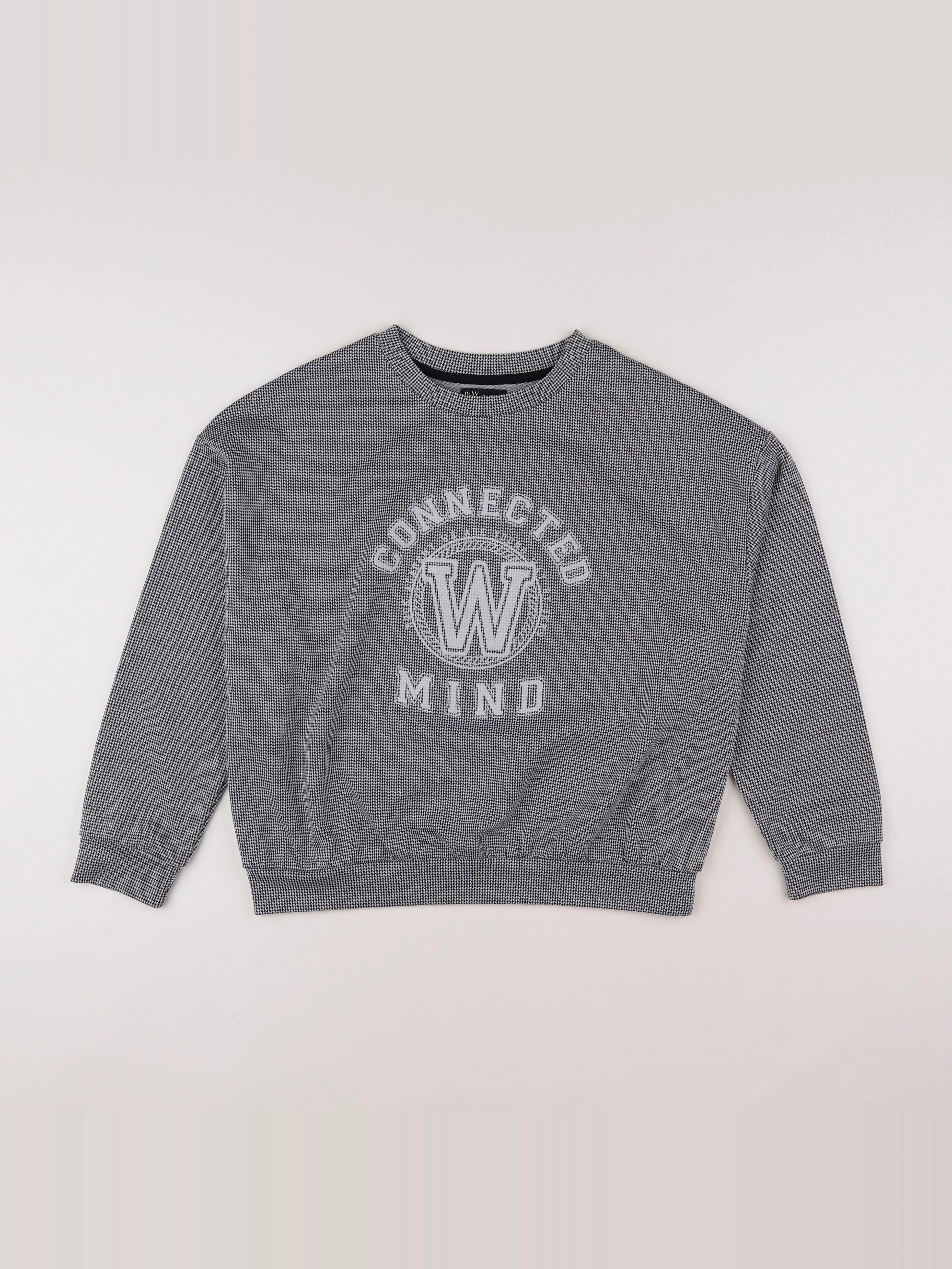 IKKS - sweat gris - 14 ans