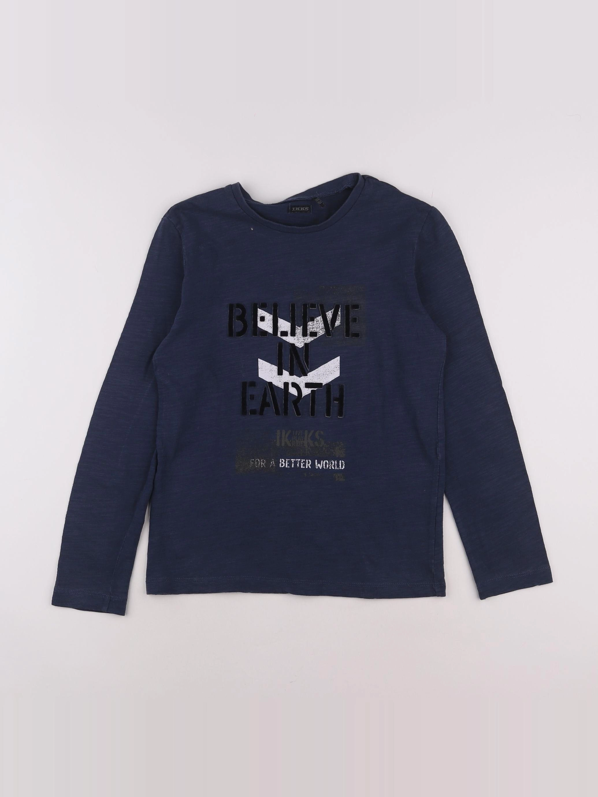 IKKS - tee-shirt bleu - 12 ans