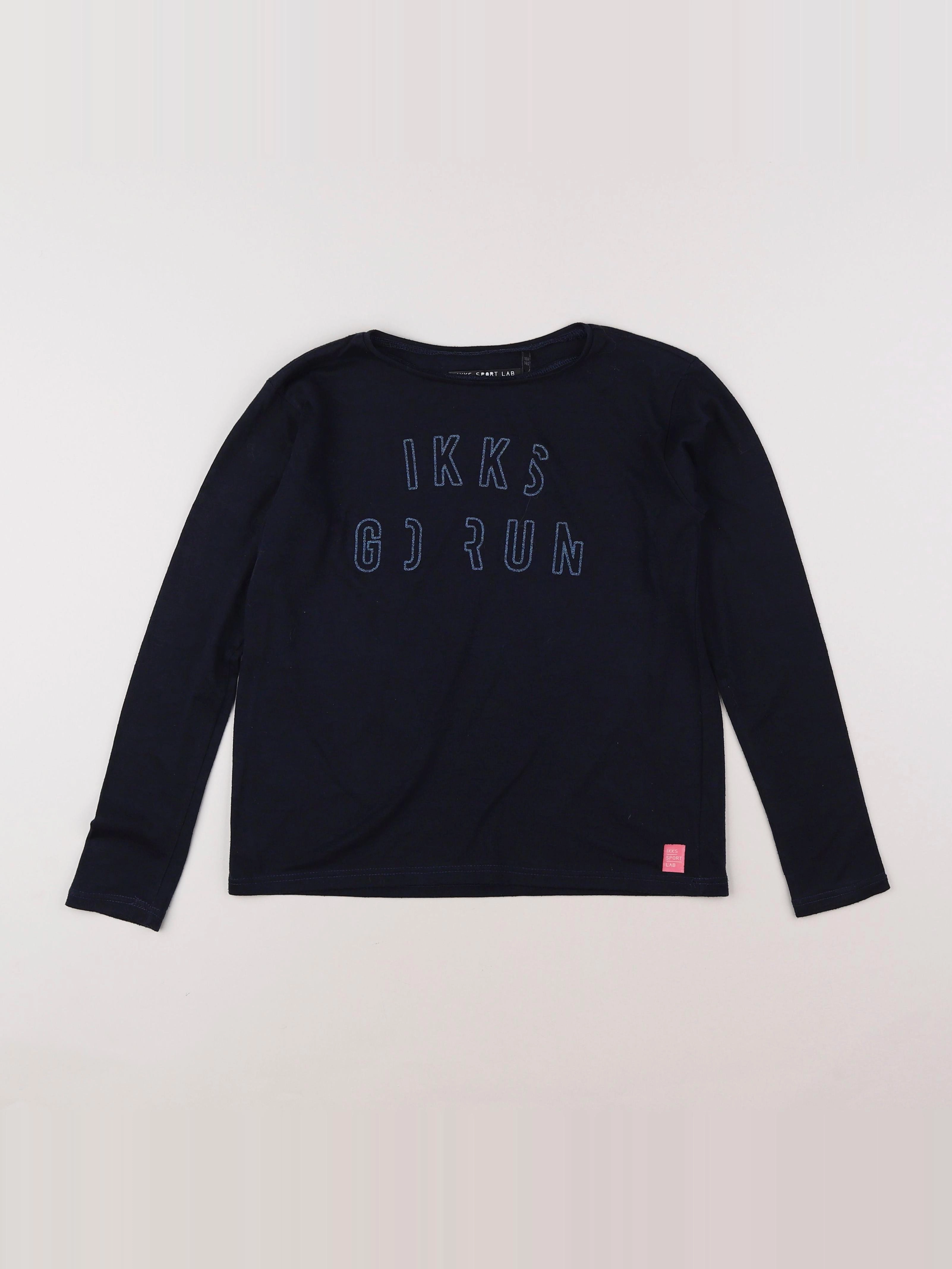 IKKS - tee-shirt bleu - 10 ans