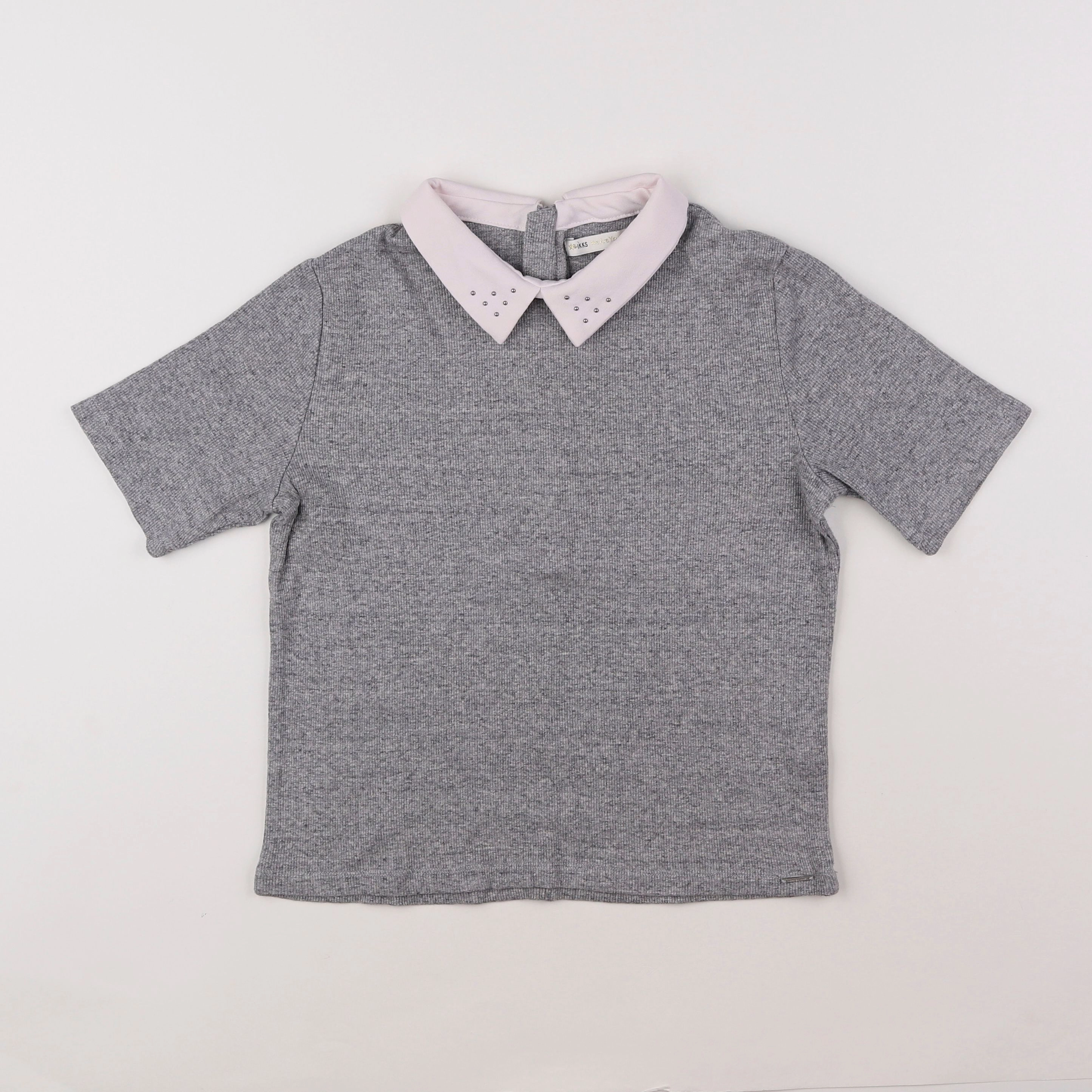 IKKS - tee-shirt gris - 12 ans