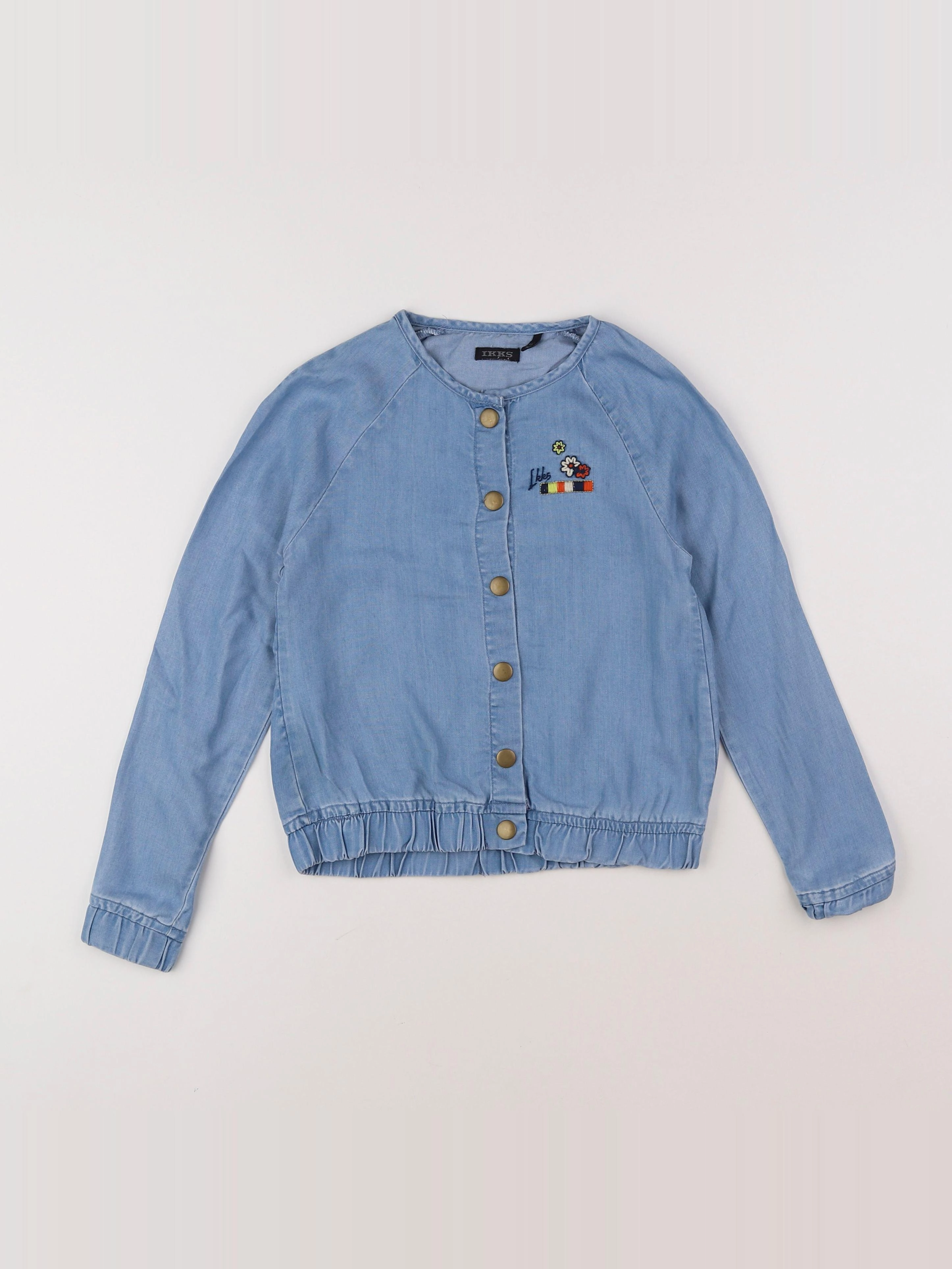IKKS - veste bleu - 6 ans