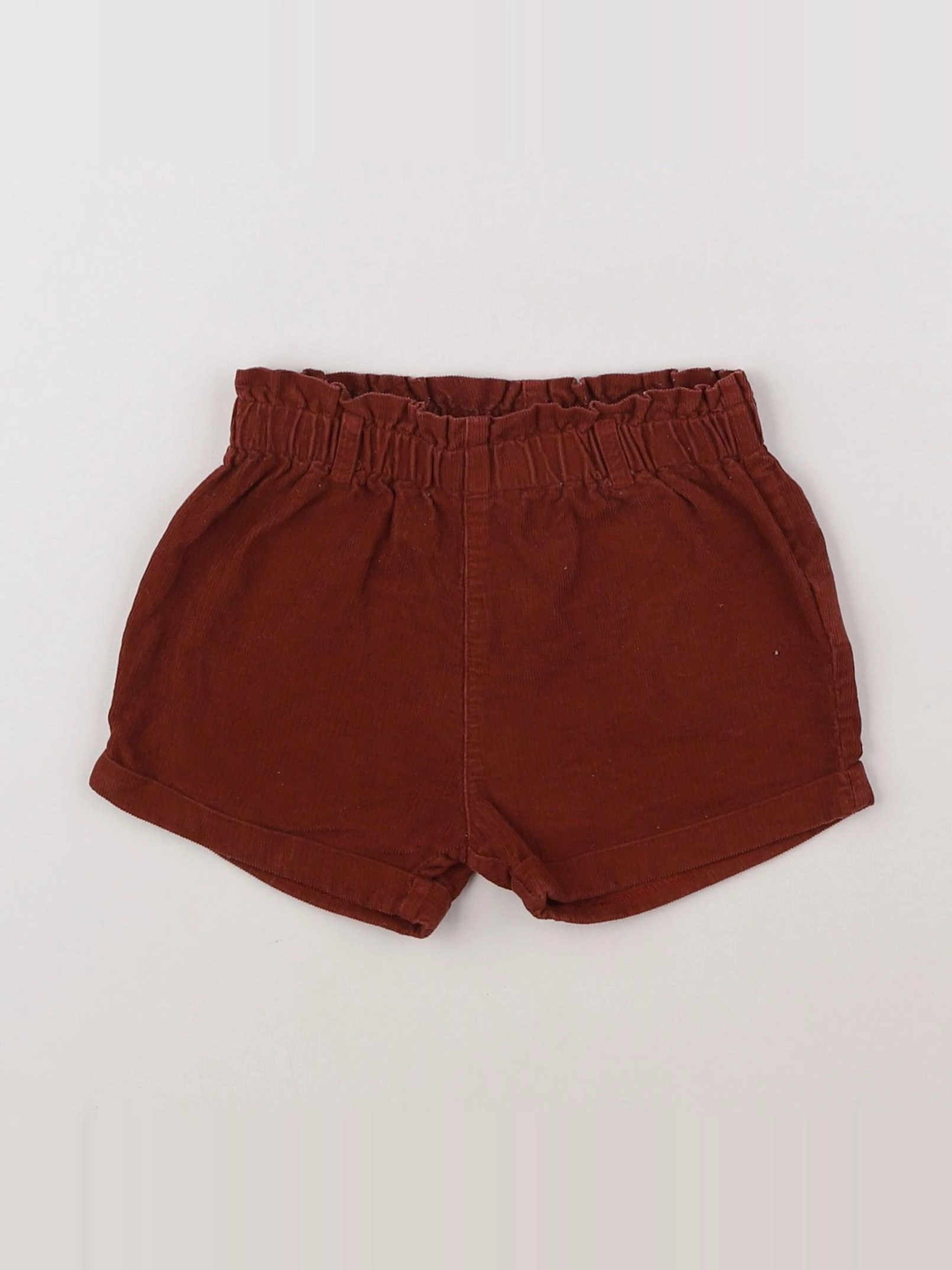 La Redoute - short rouge - 12 mois