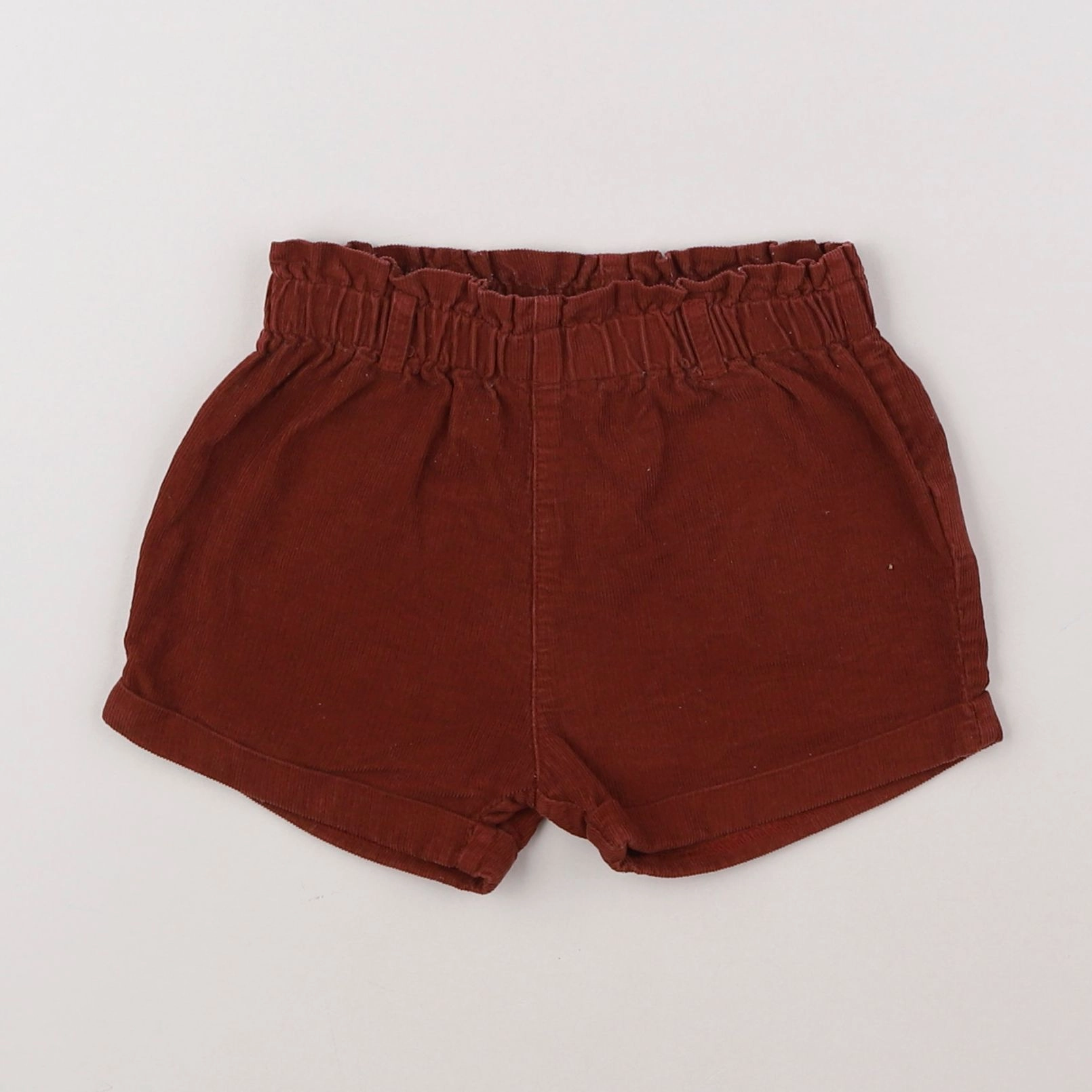 La Redoute - short rouge - 12 mois