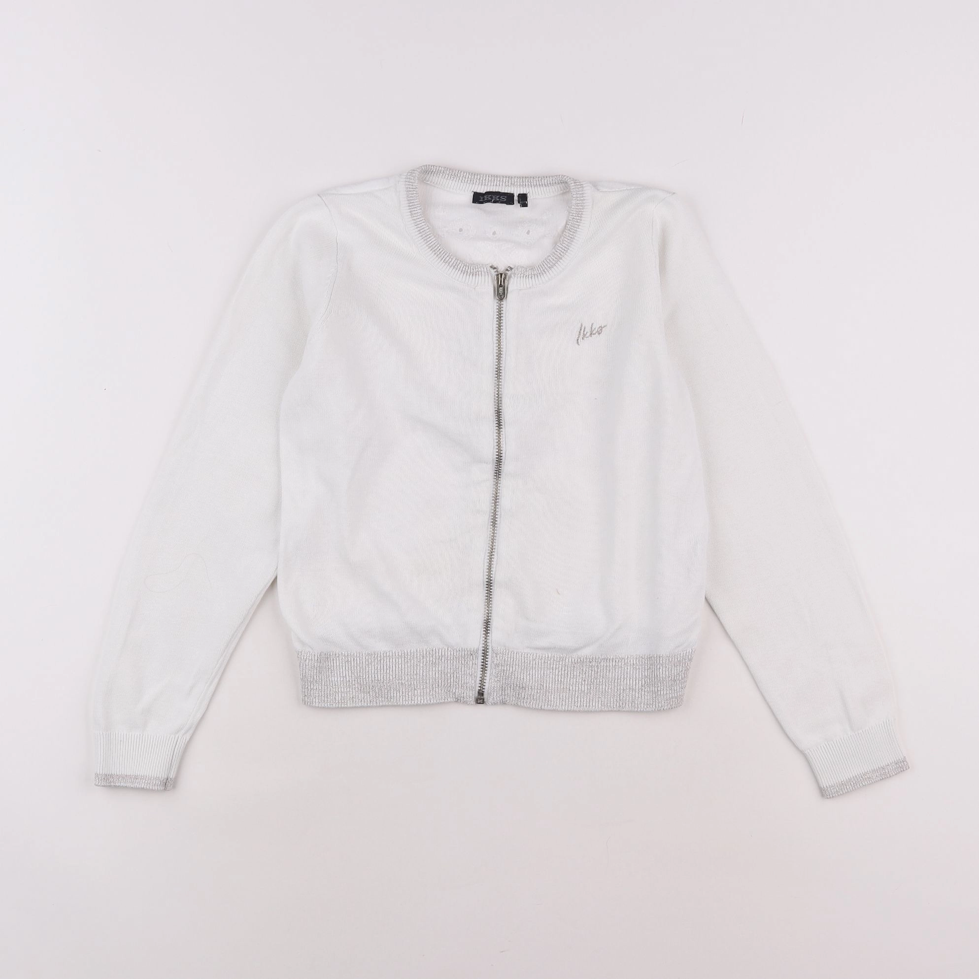 IKKS - pull blanc - 8 ans