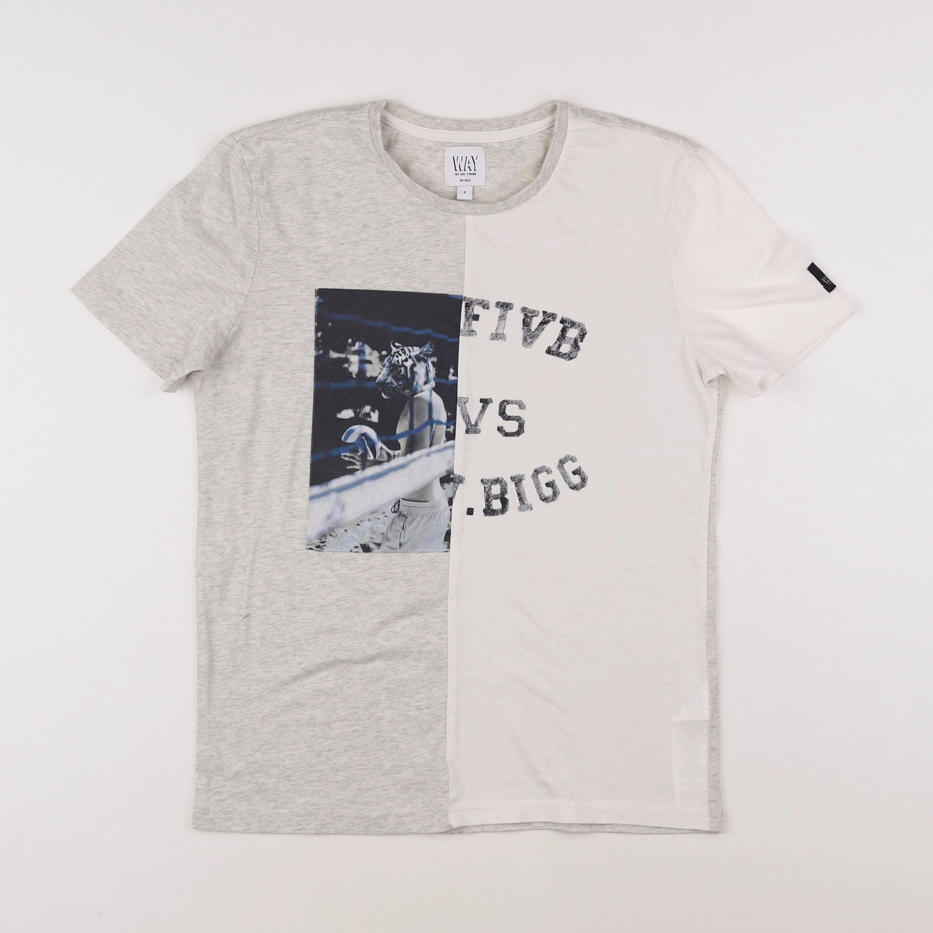 IKKS - tee-shirt blanc - 14 ans