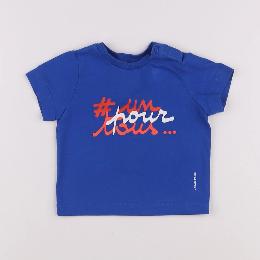 Jacadi - tee-shirt bleu - 6 mois