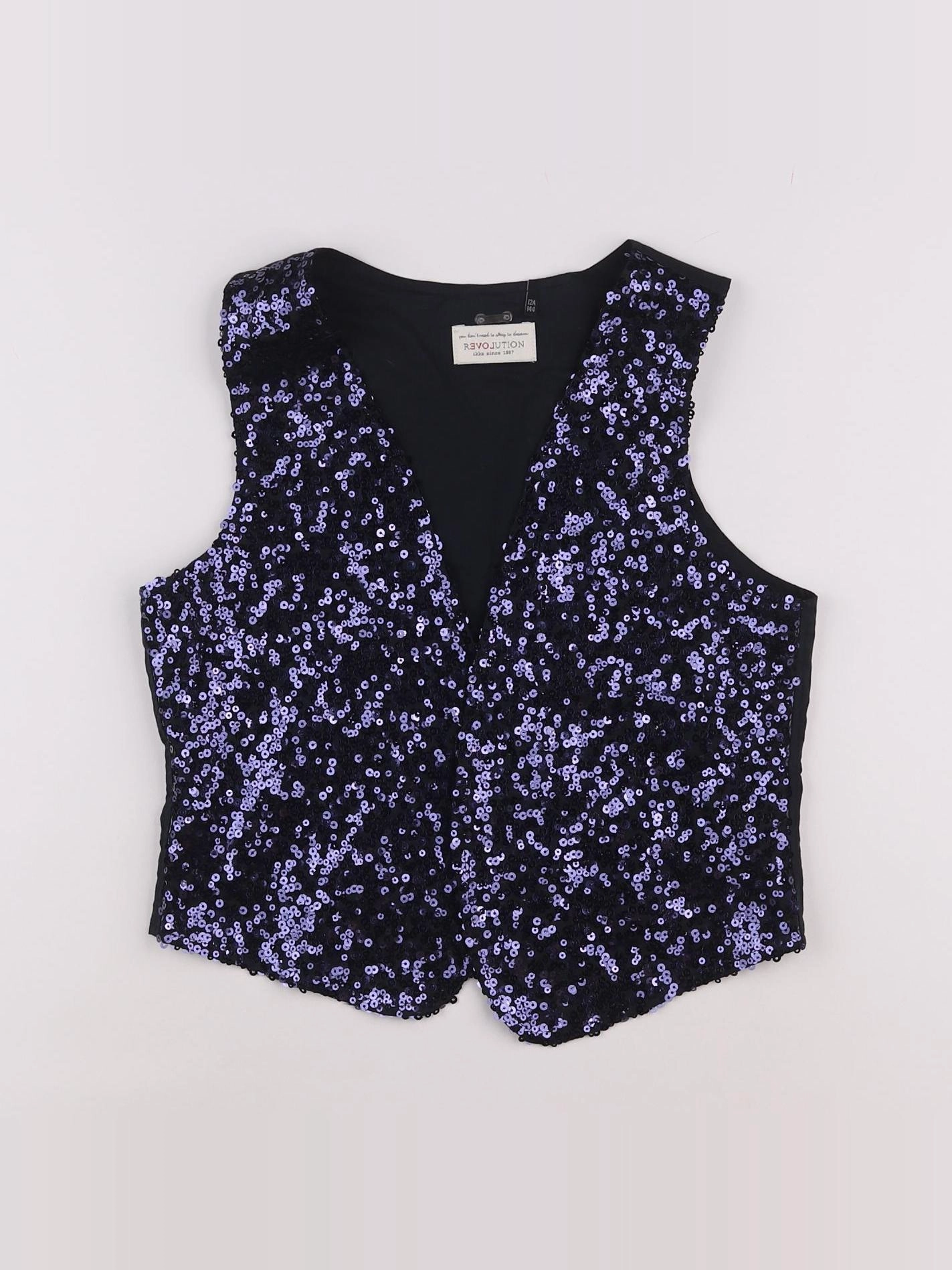 IKKS - gilet violet - 12 ans
