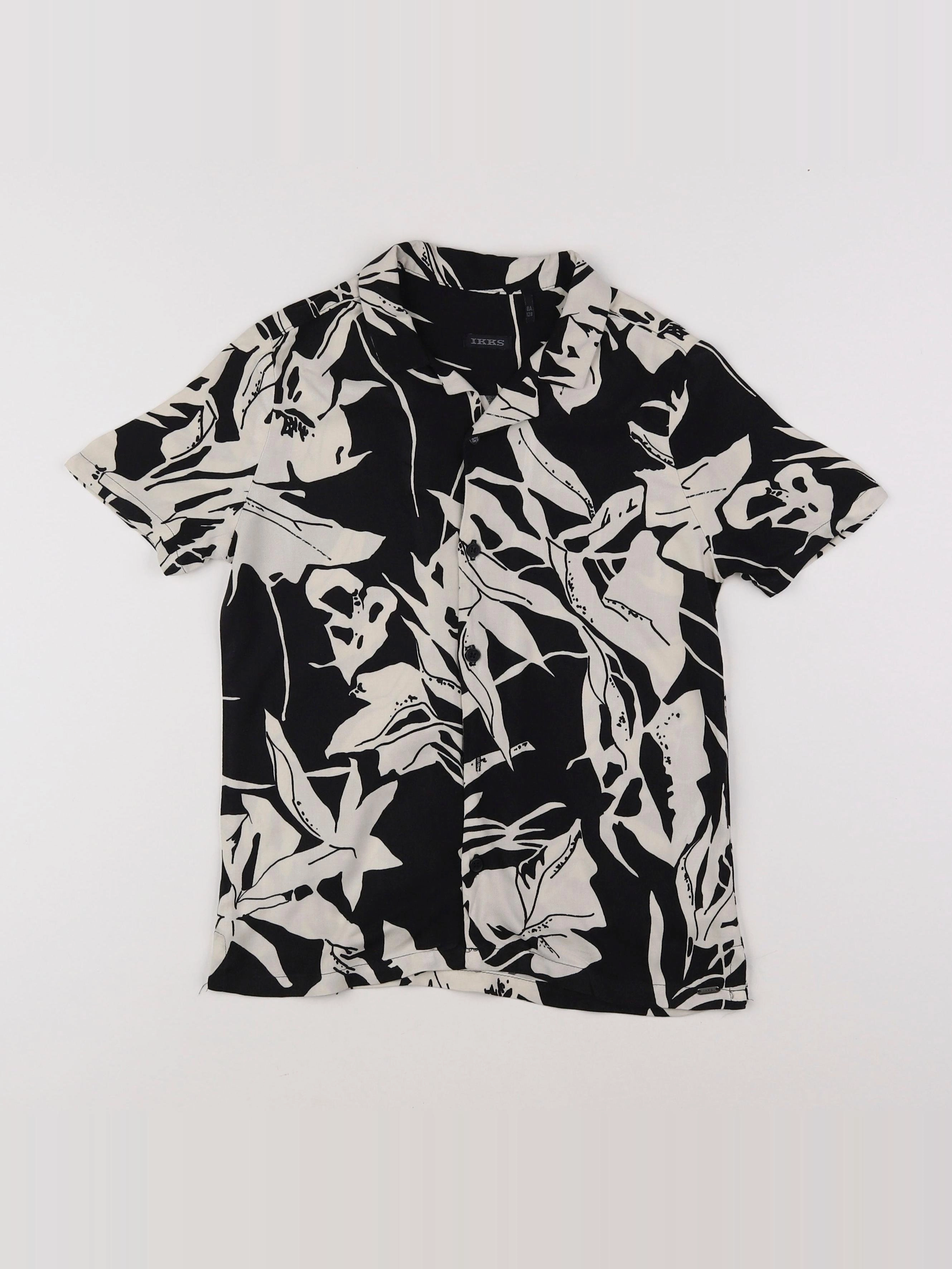 IKKS - chemise noir - 8 ans