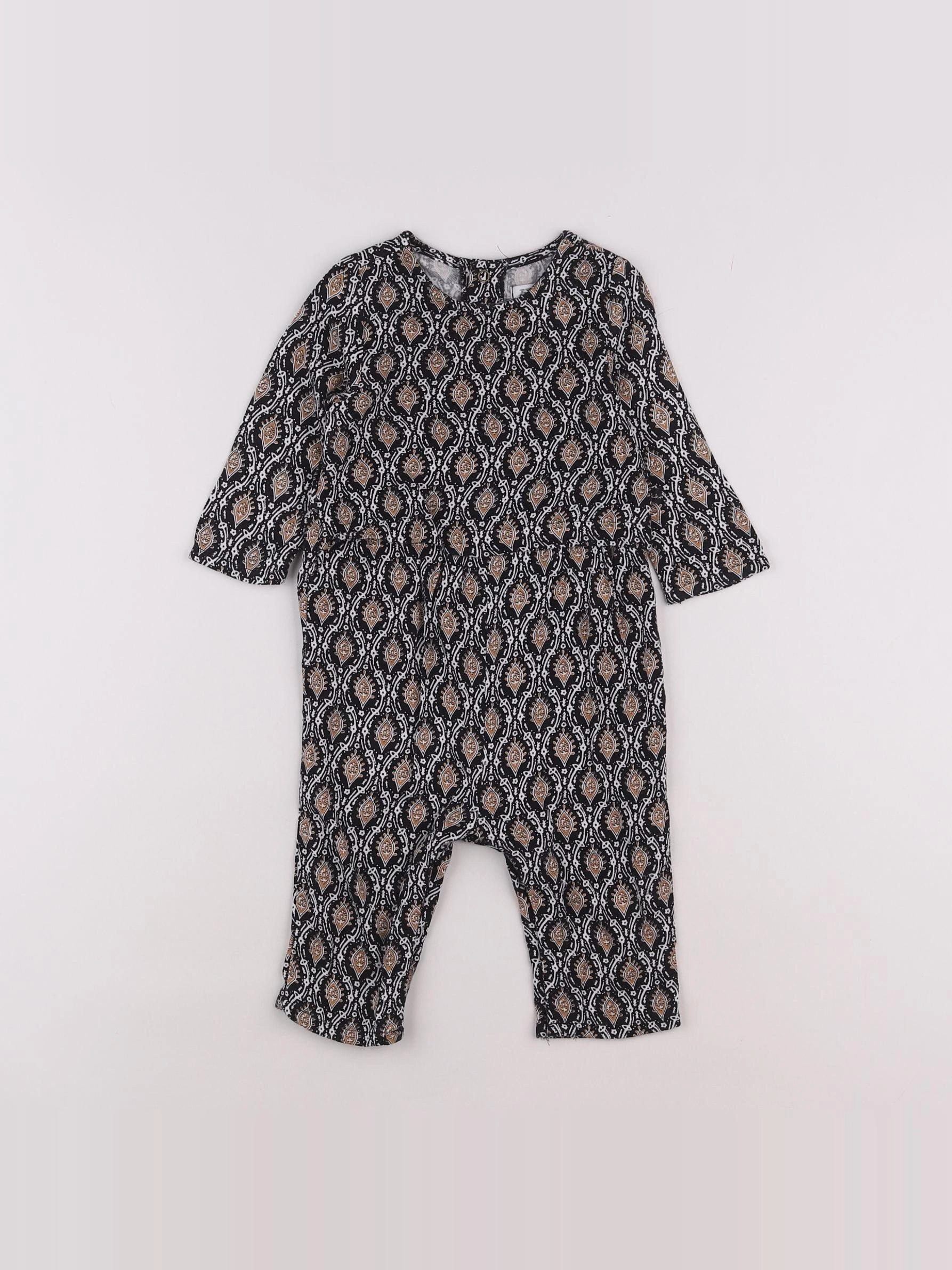 IKKS - combinaison noir - 6 mois