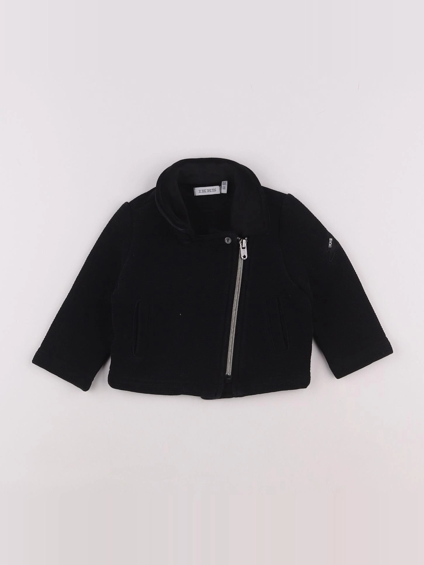 IKKS - veste noir - 6 mois