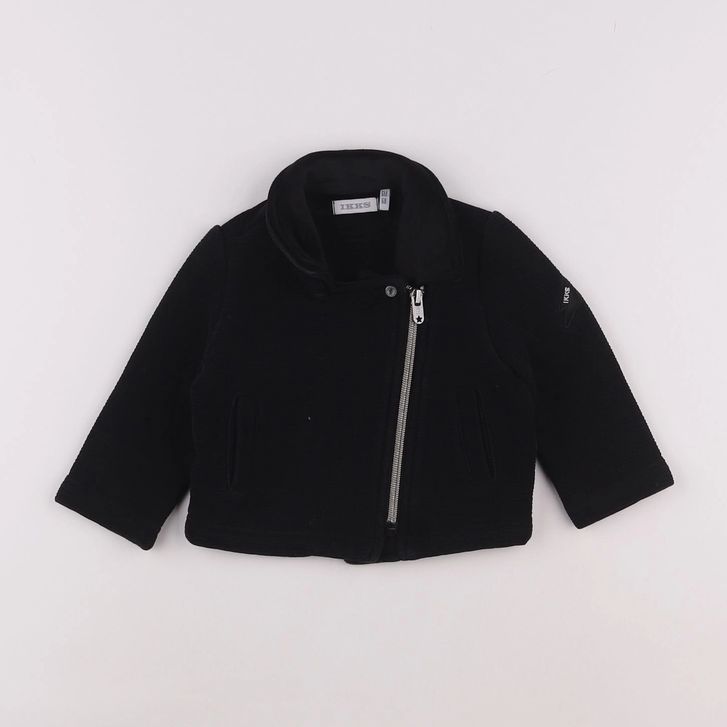 IKKS - veste noir - 6 mois