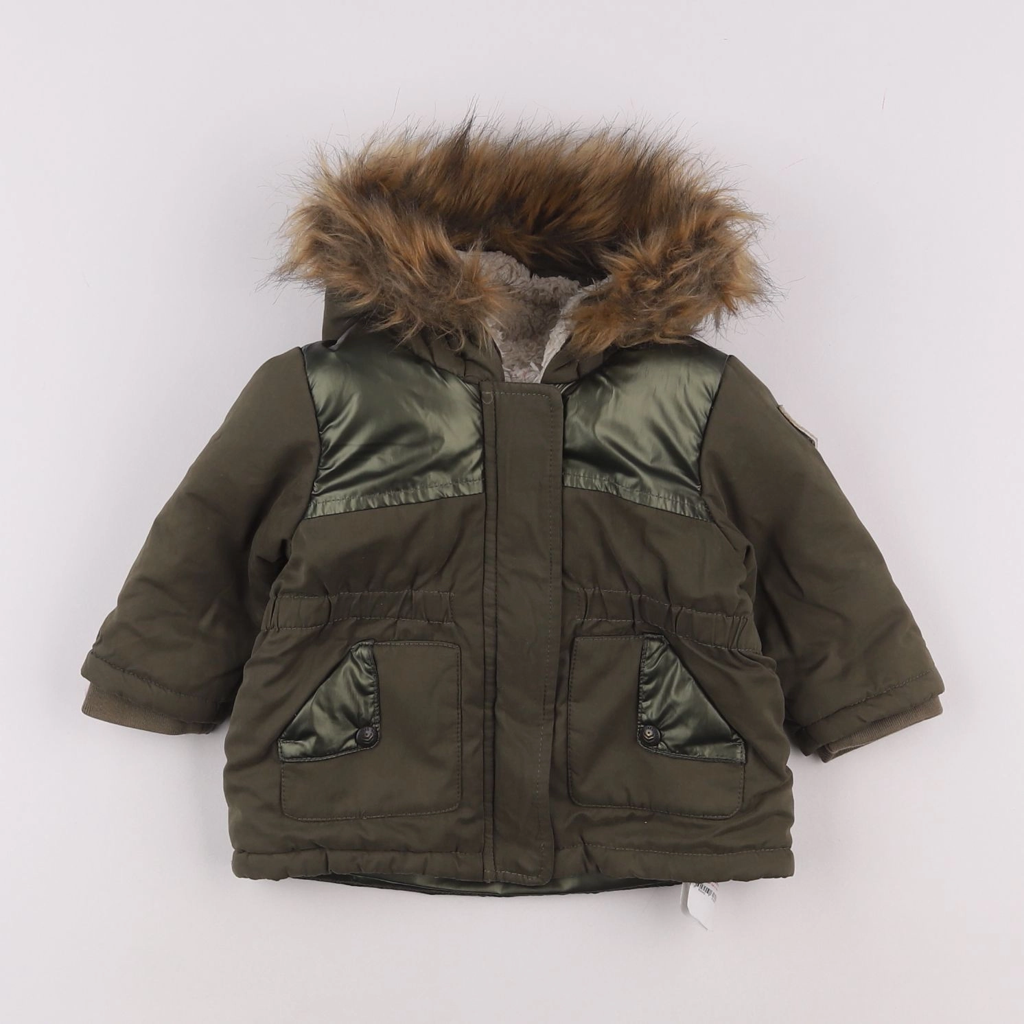 IKKS - parka vert - 6 mois