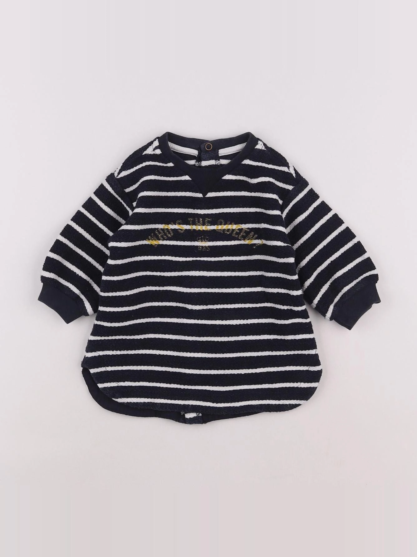 IKKS - robe bleu - 6 mois