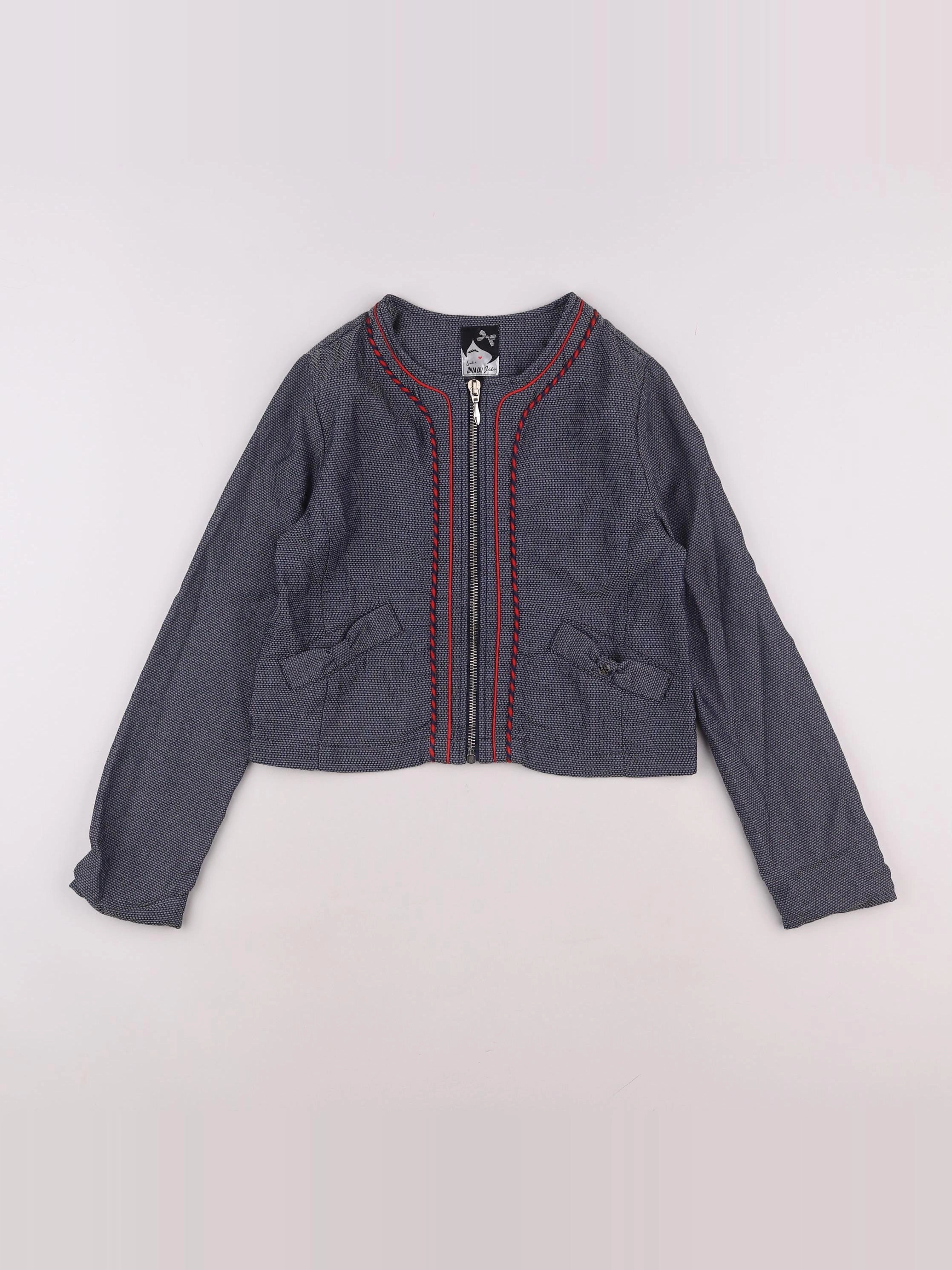 IKKS - veste bleu - 10 ans