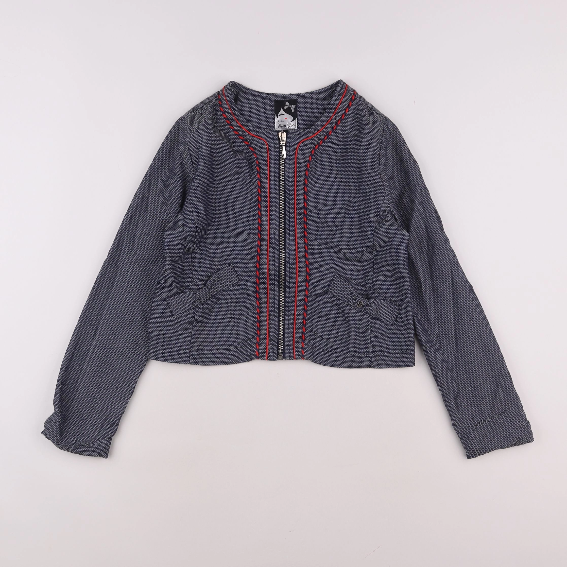 IKKS - veste bleu - 10 ans