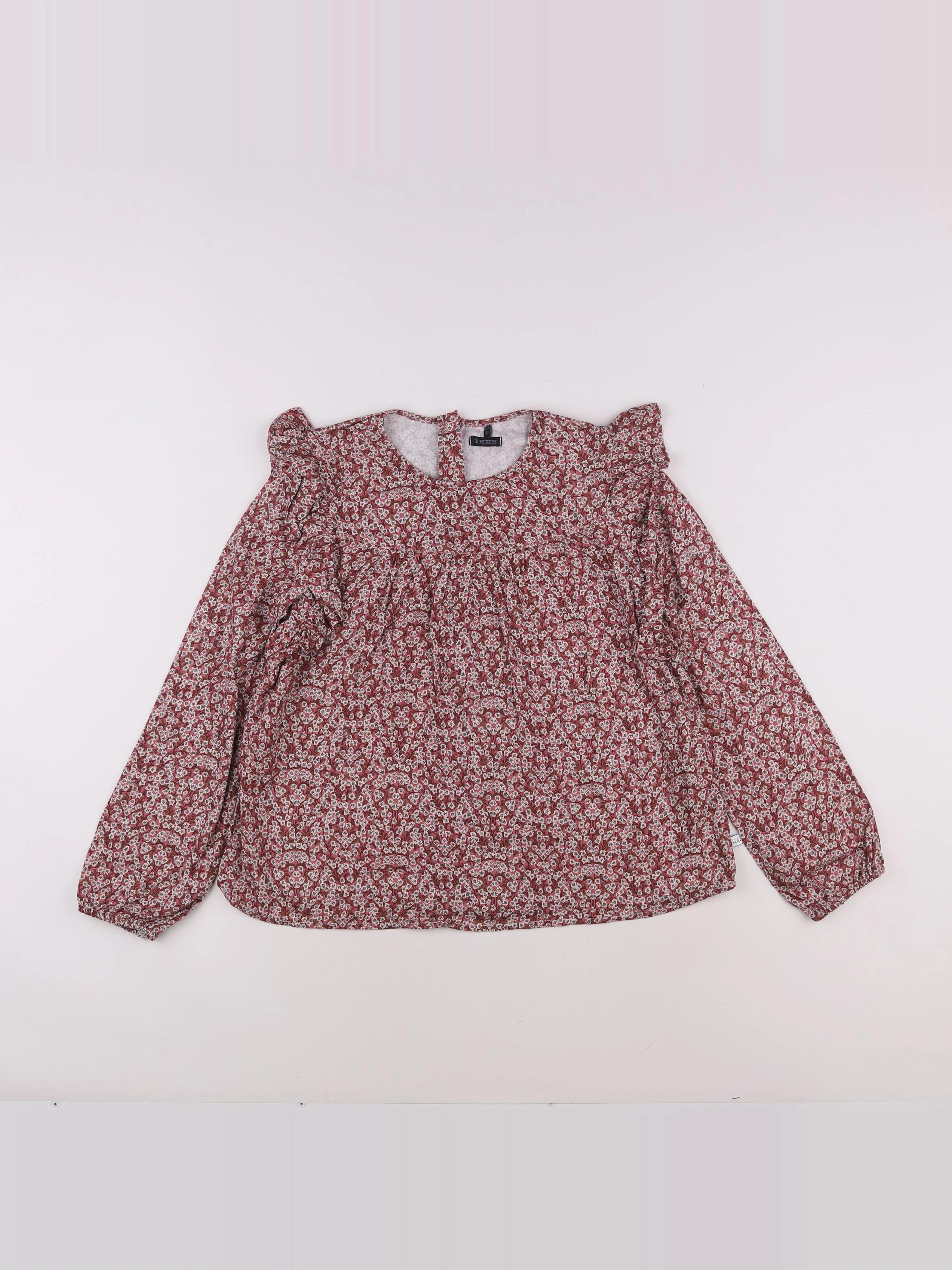 IKKS - blouse rose - 12 ans