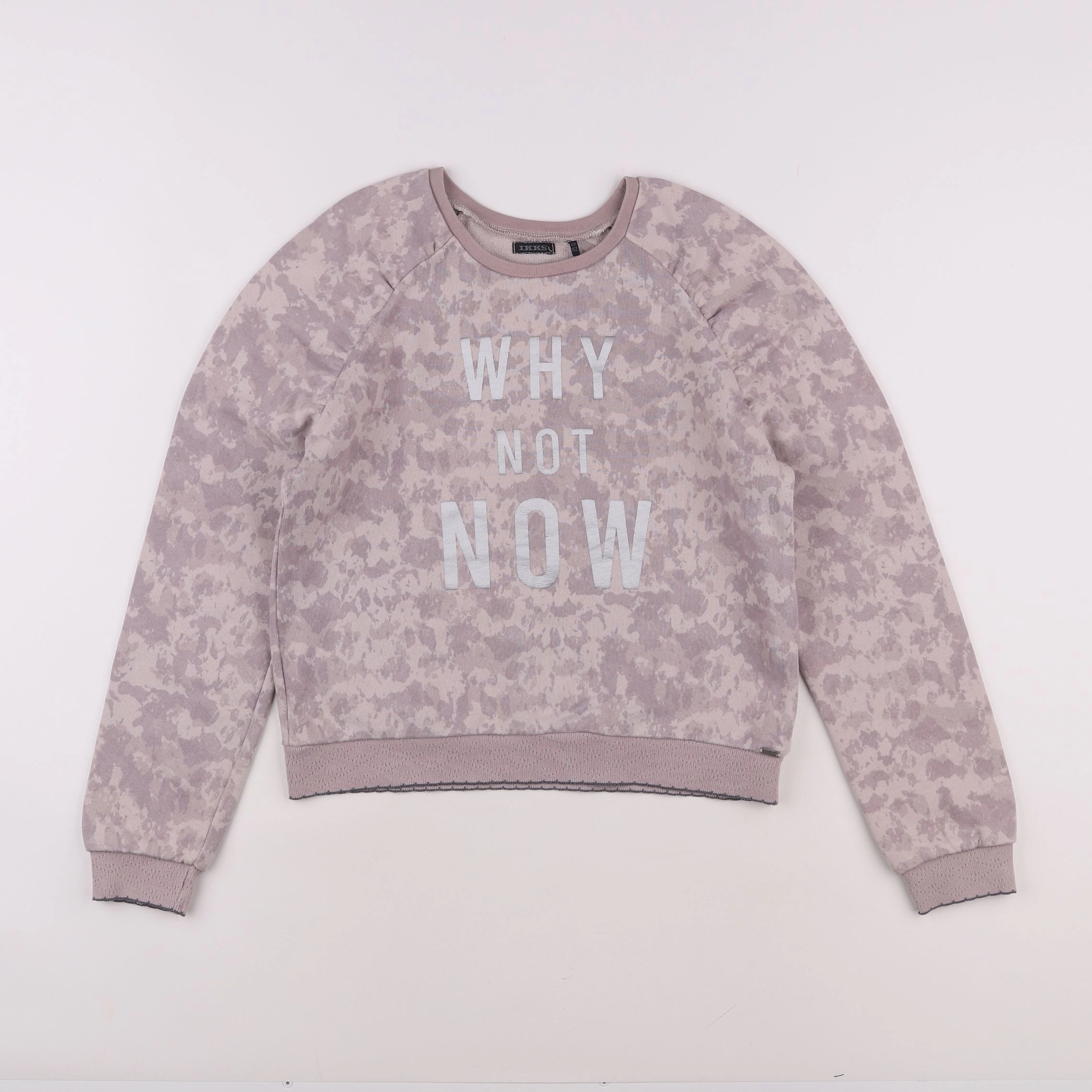 IKKS - sweat rose - 12 ans
