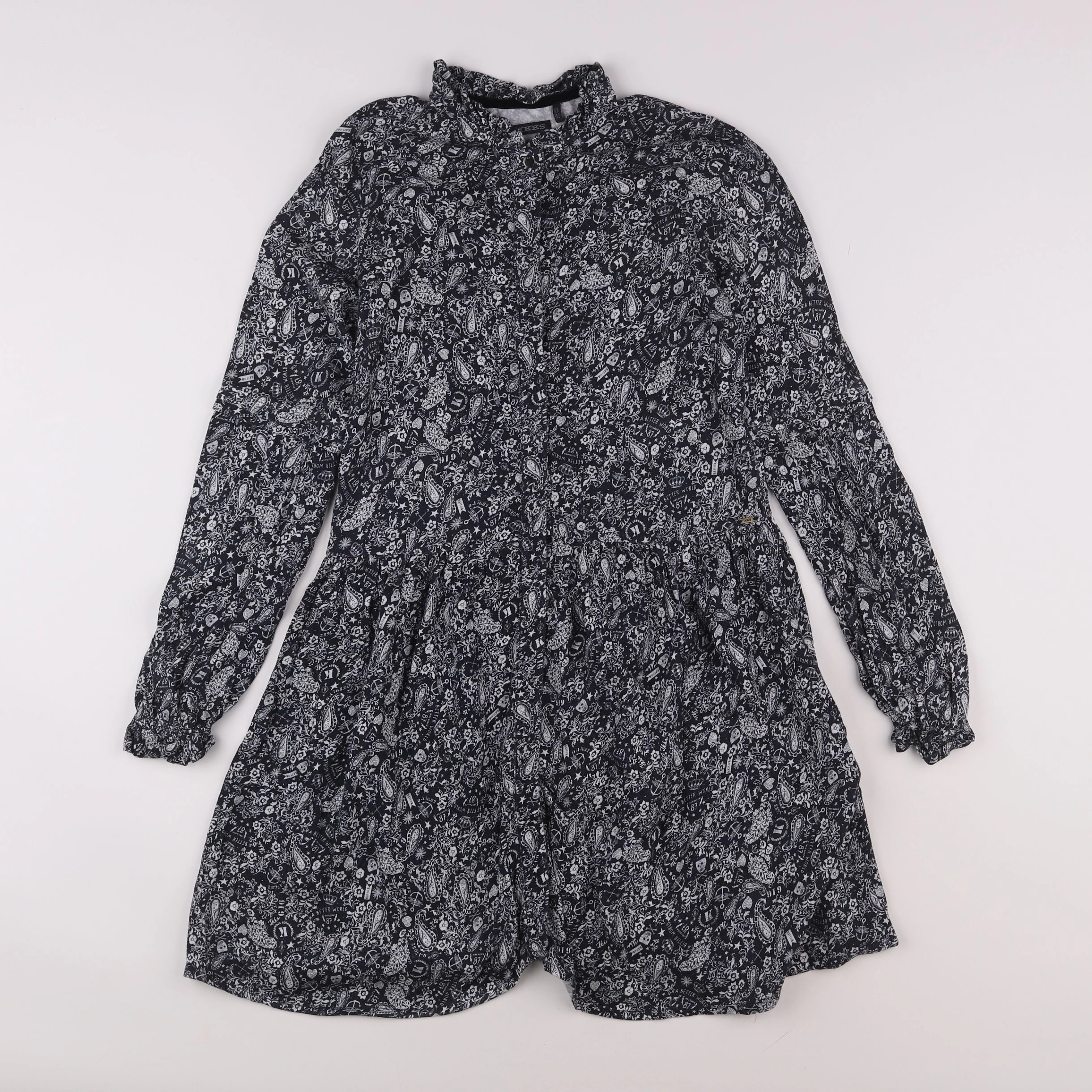 IKKS - robe noir - 12 ans
