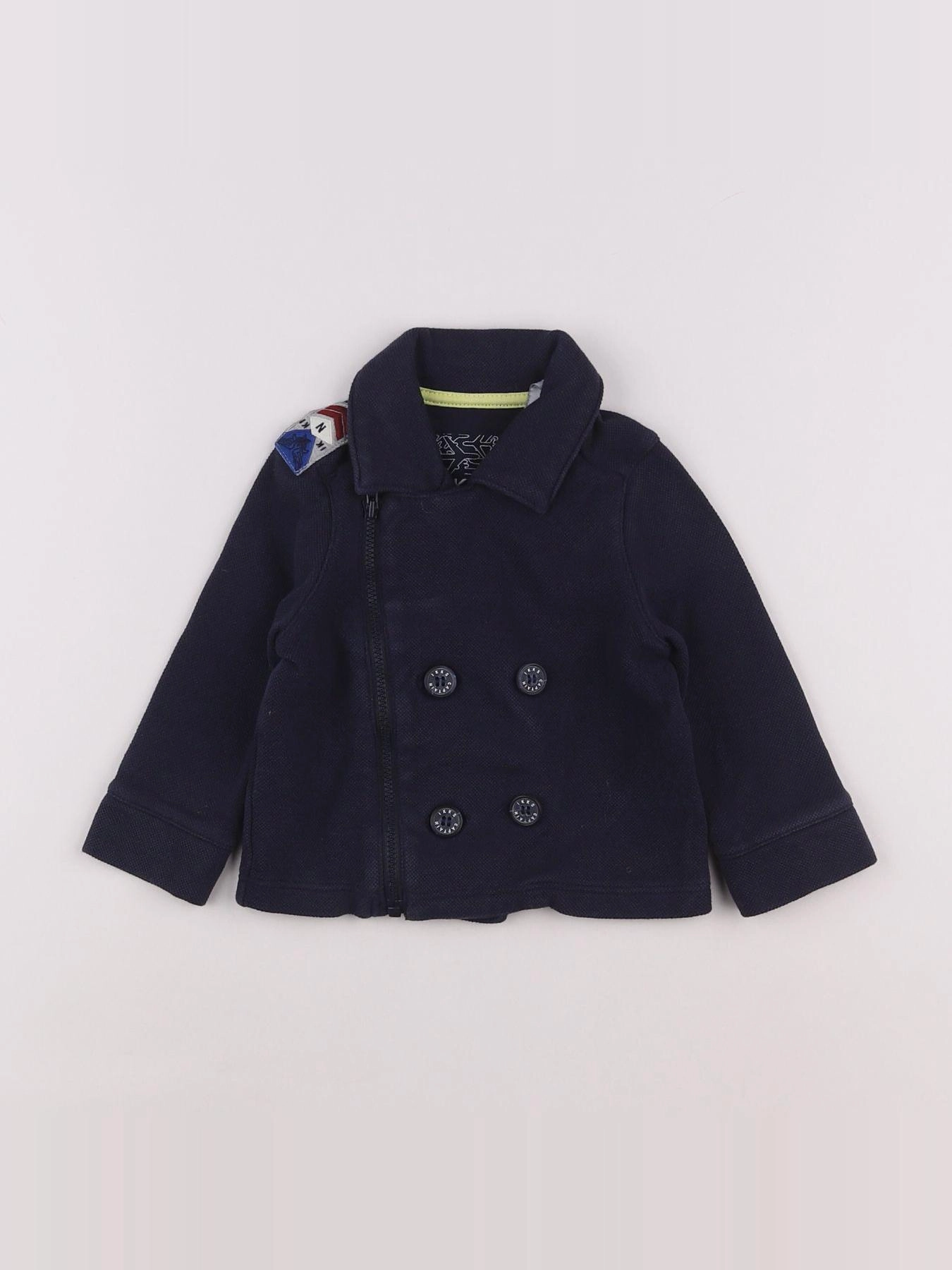 IKKS - veste bleu - 12 mois