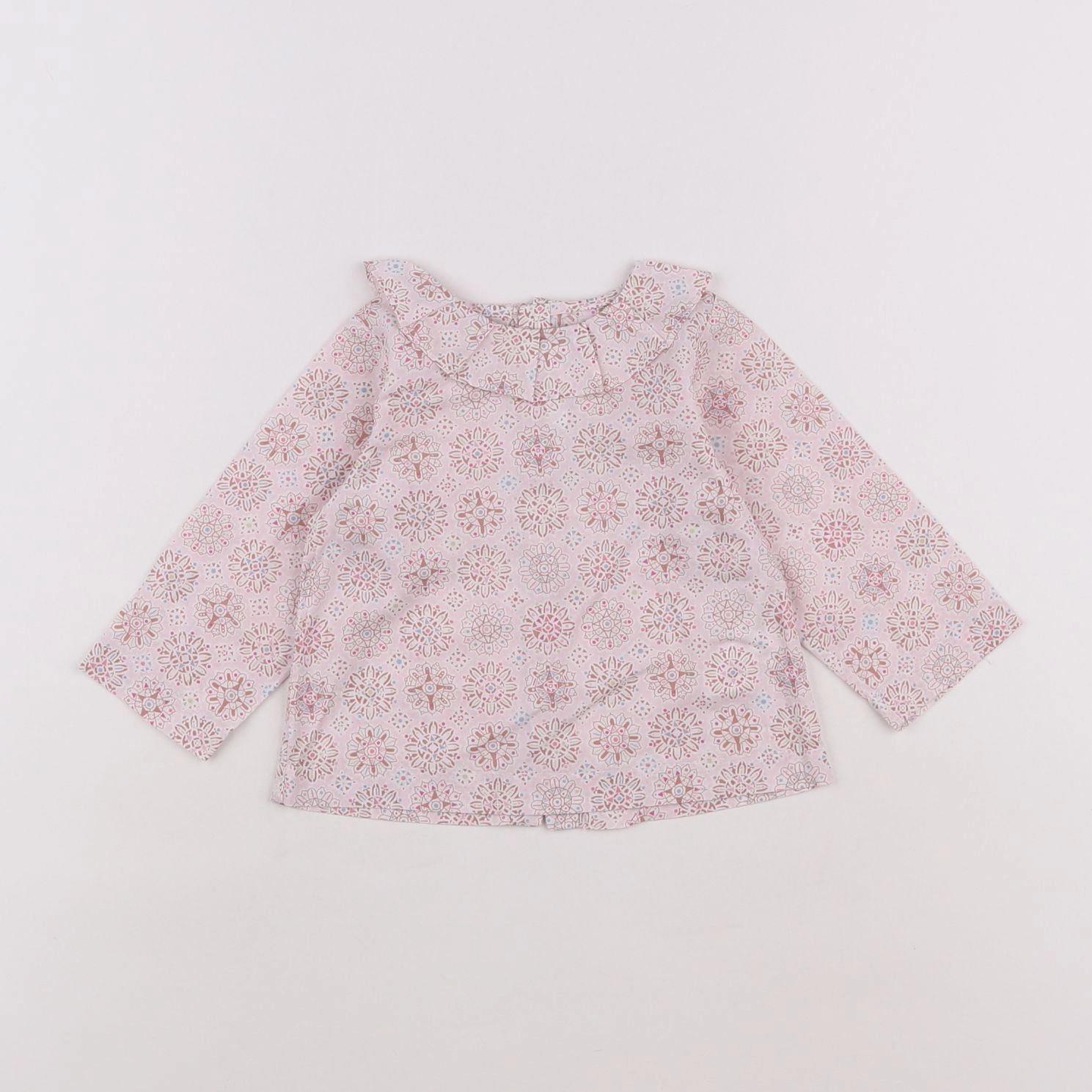 Jacadi - blouse liberty rose - 6 mois