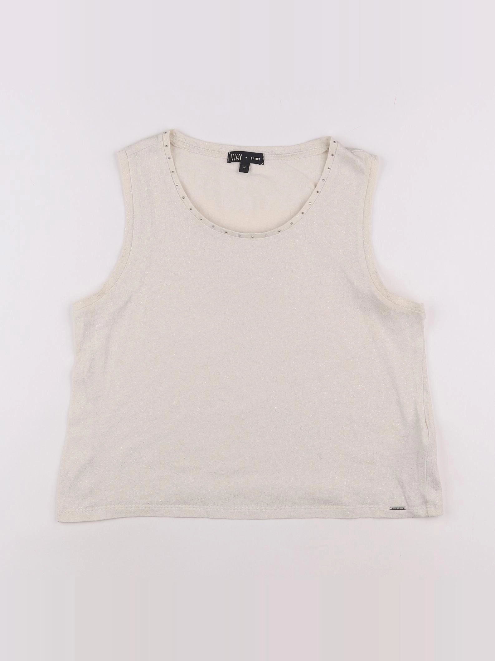 IKKS - blouse beige - 16 ans