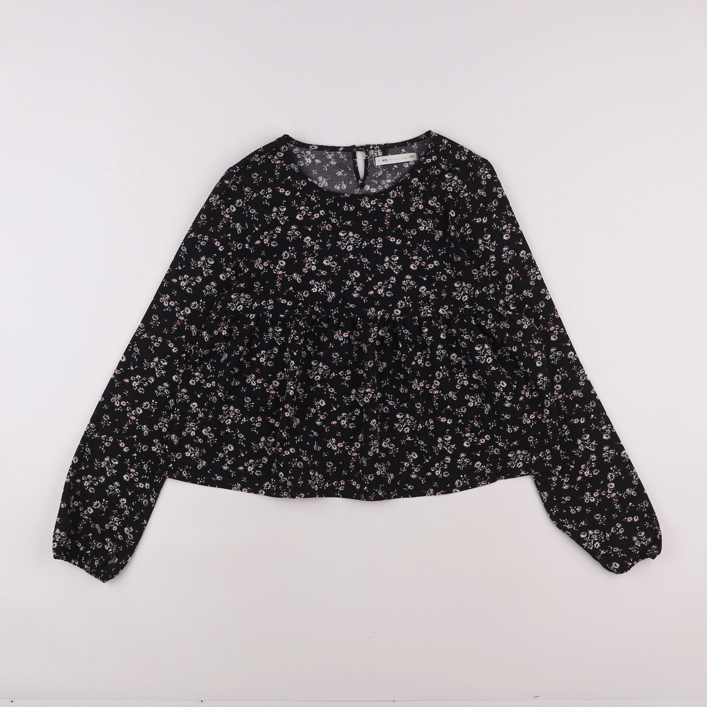 IKKS - blouse noir - 12 ans