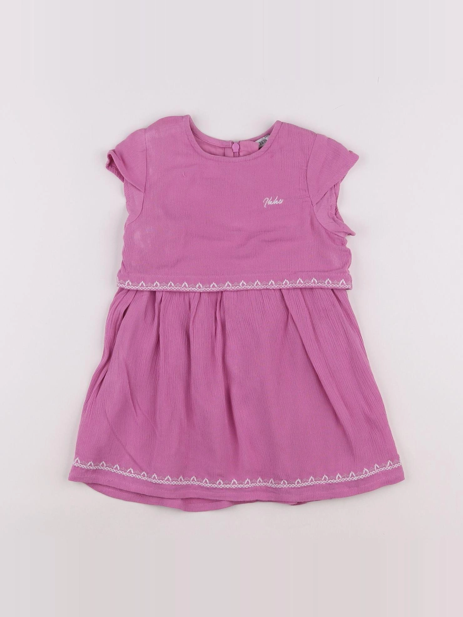 IKKS - robe rose - 2 ans