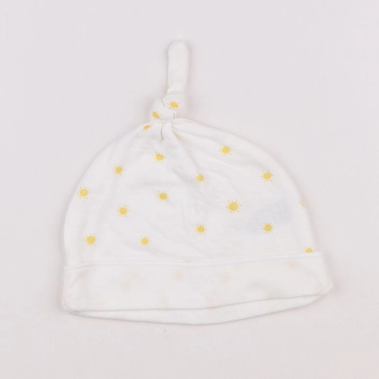 Petit Bateau - bonnet blanc - 18 mois