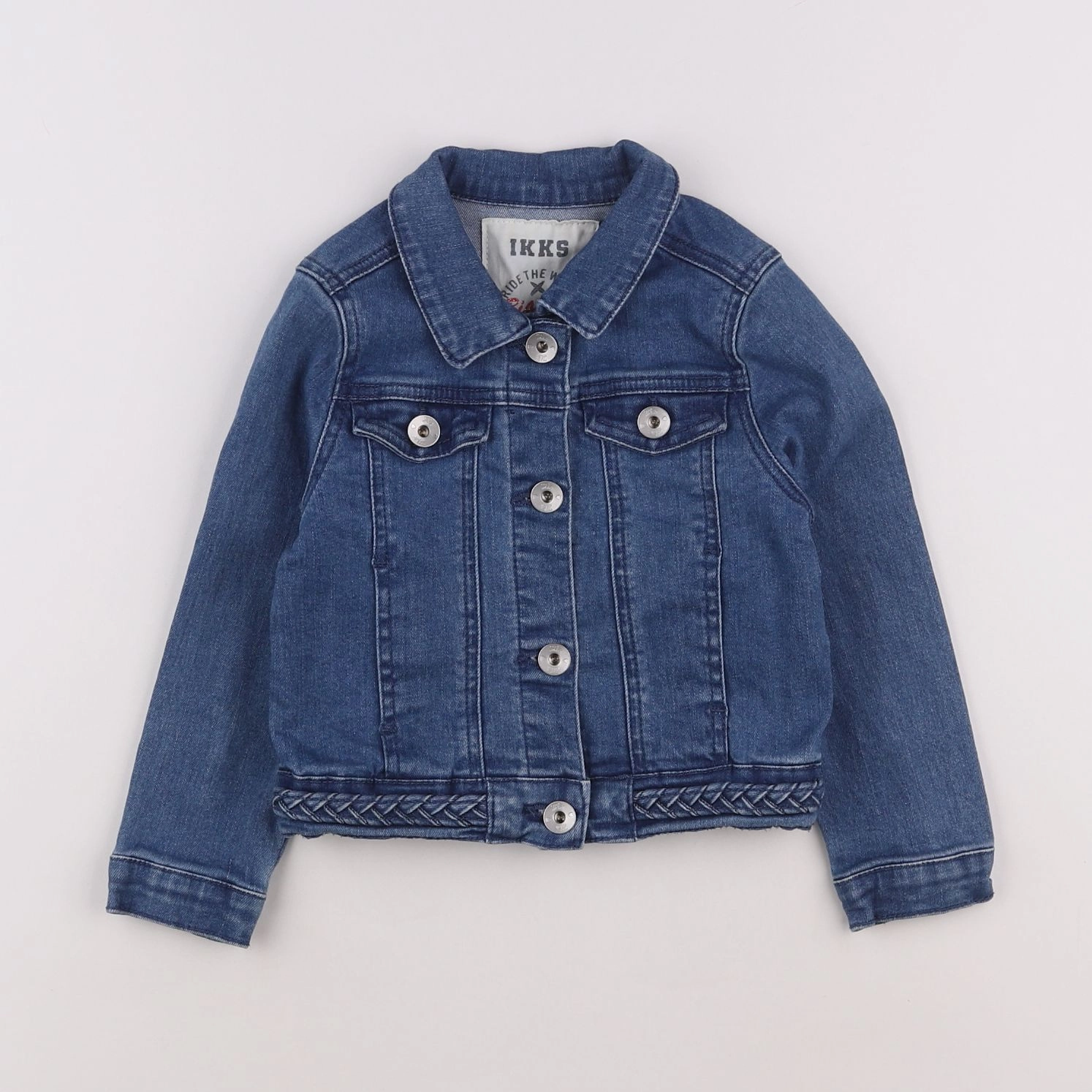 IKKS - veste bleu - 3 ans