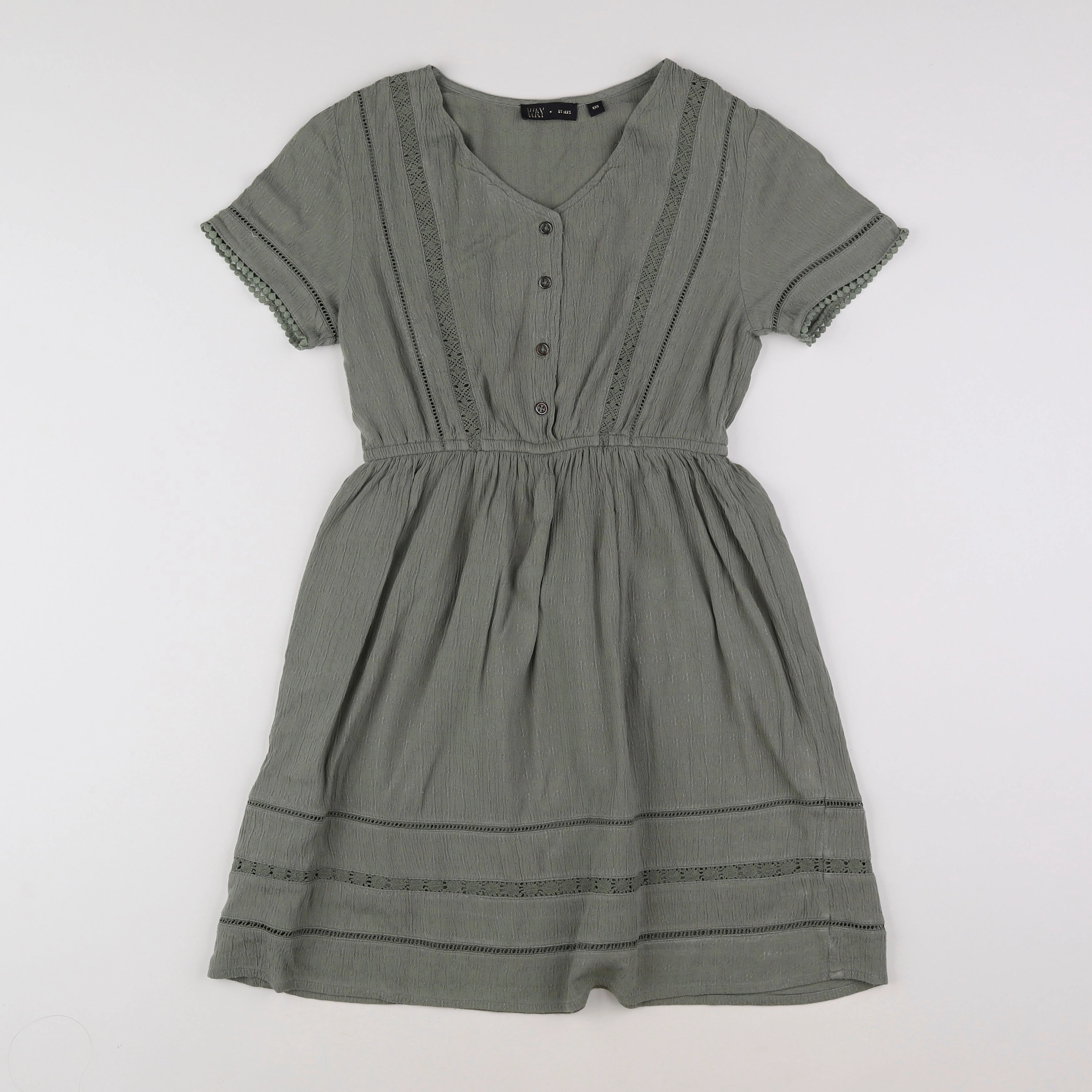 IKKS - robe vert - 12 ans