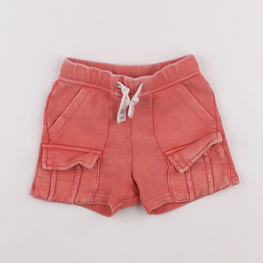 IKKS - short rouge - 12 mois