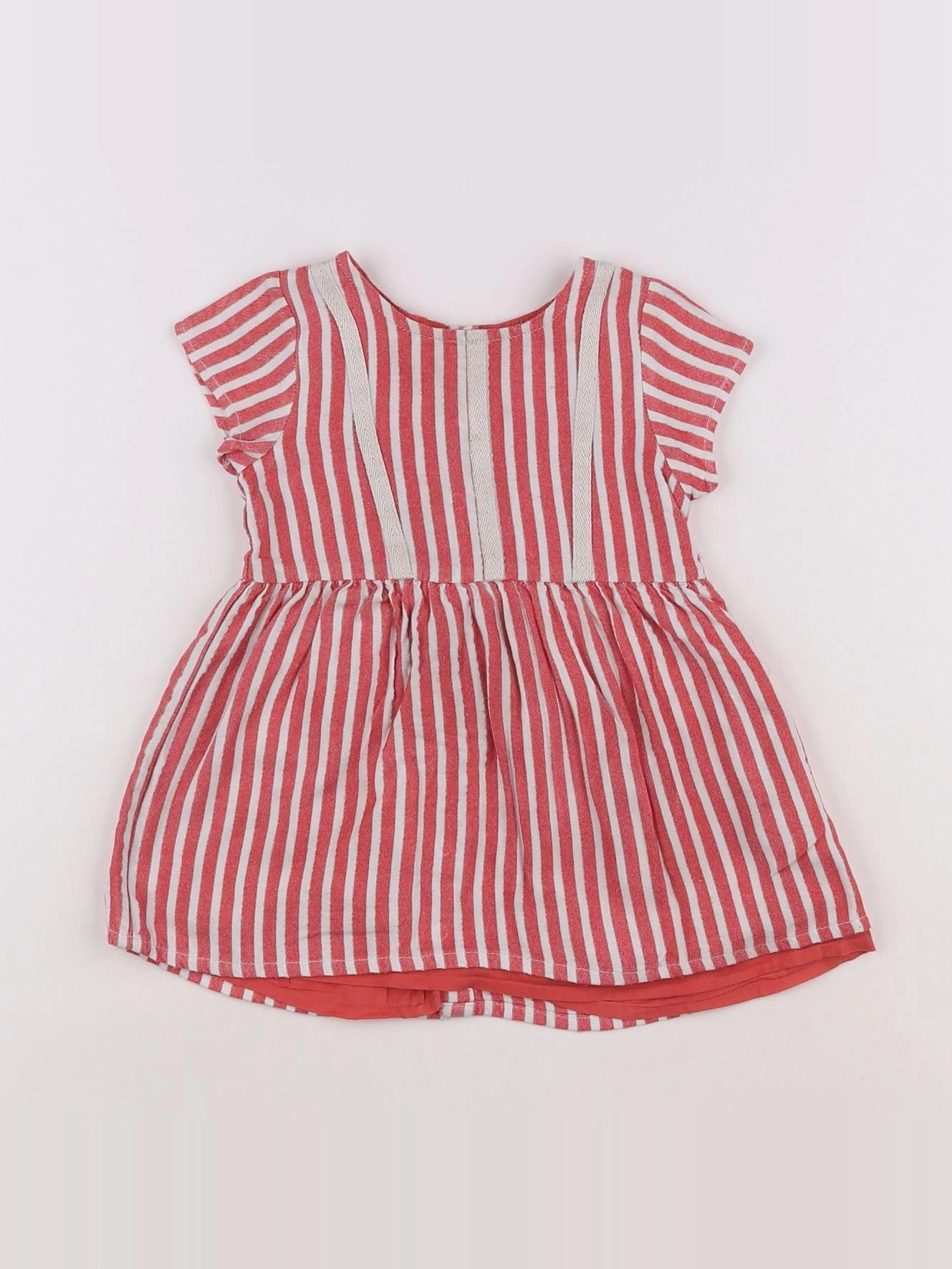 IKKS - robe rouge - 12 mois