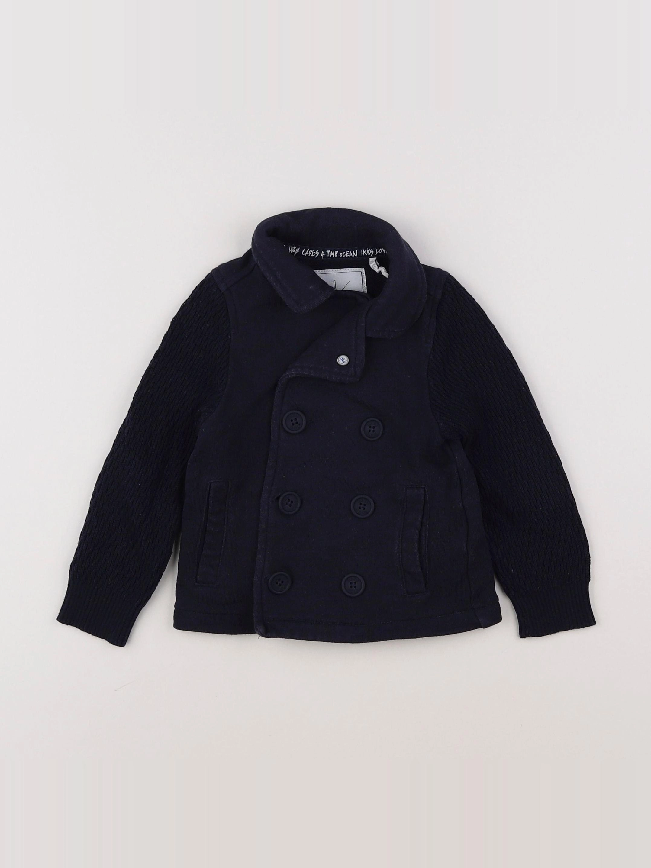 IKKS - veste bleu - 18 mois