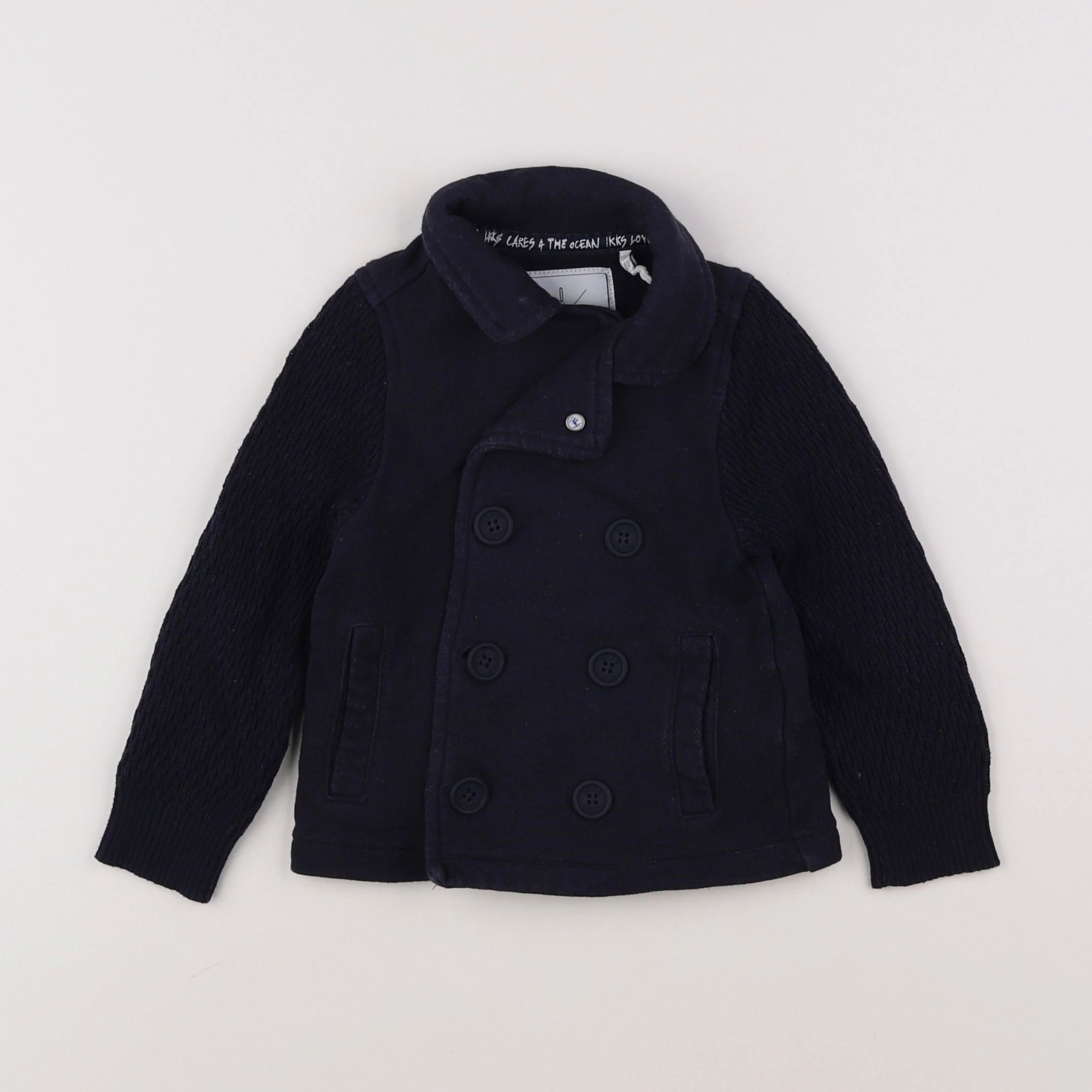 IKKS - veste bleu - 18 mois