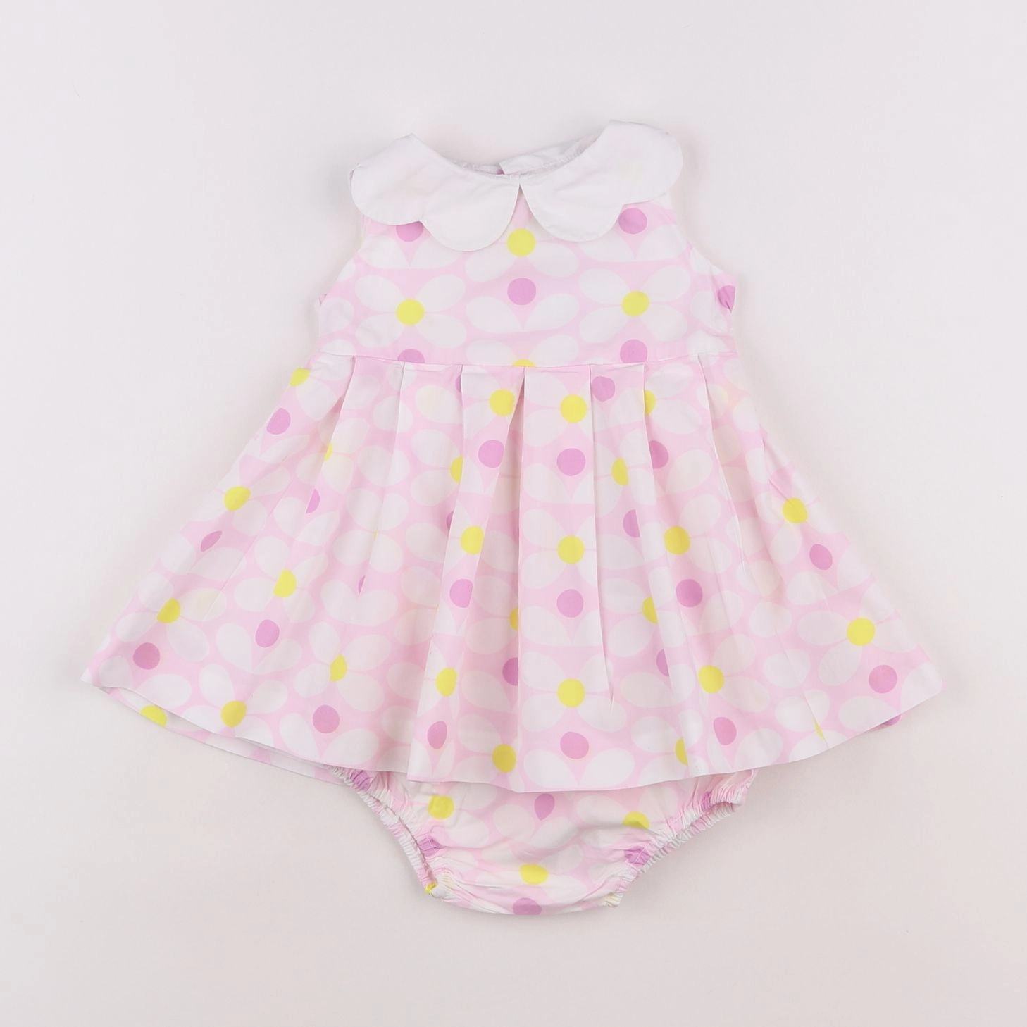 Jacadi - robe rose - 6 mois