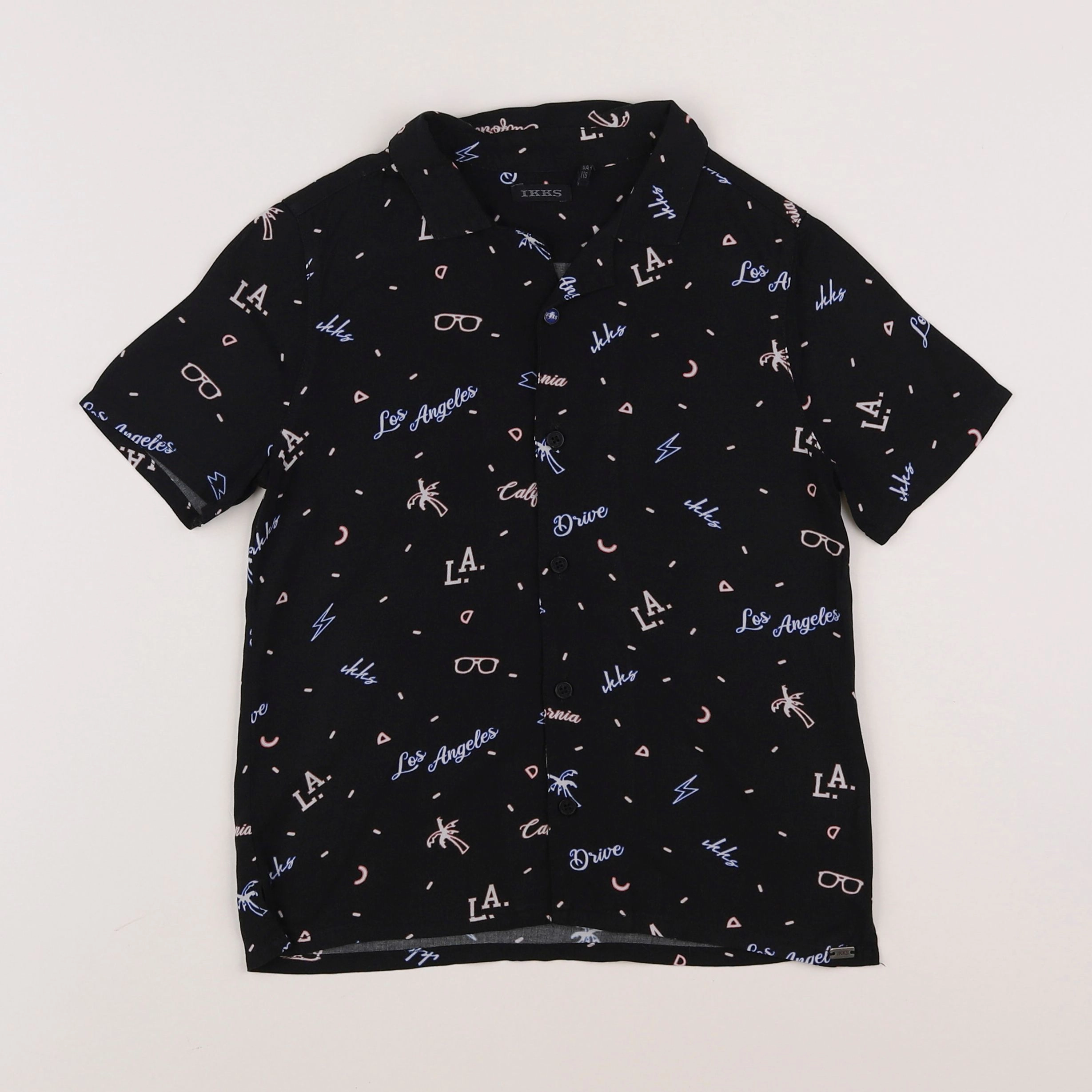 IKKS - chemise noir - 6 ans